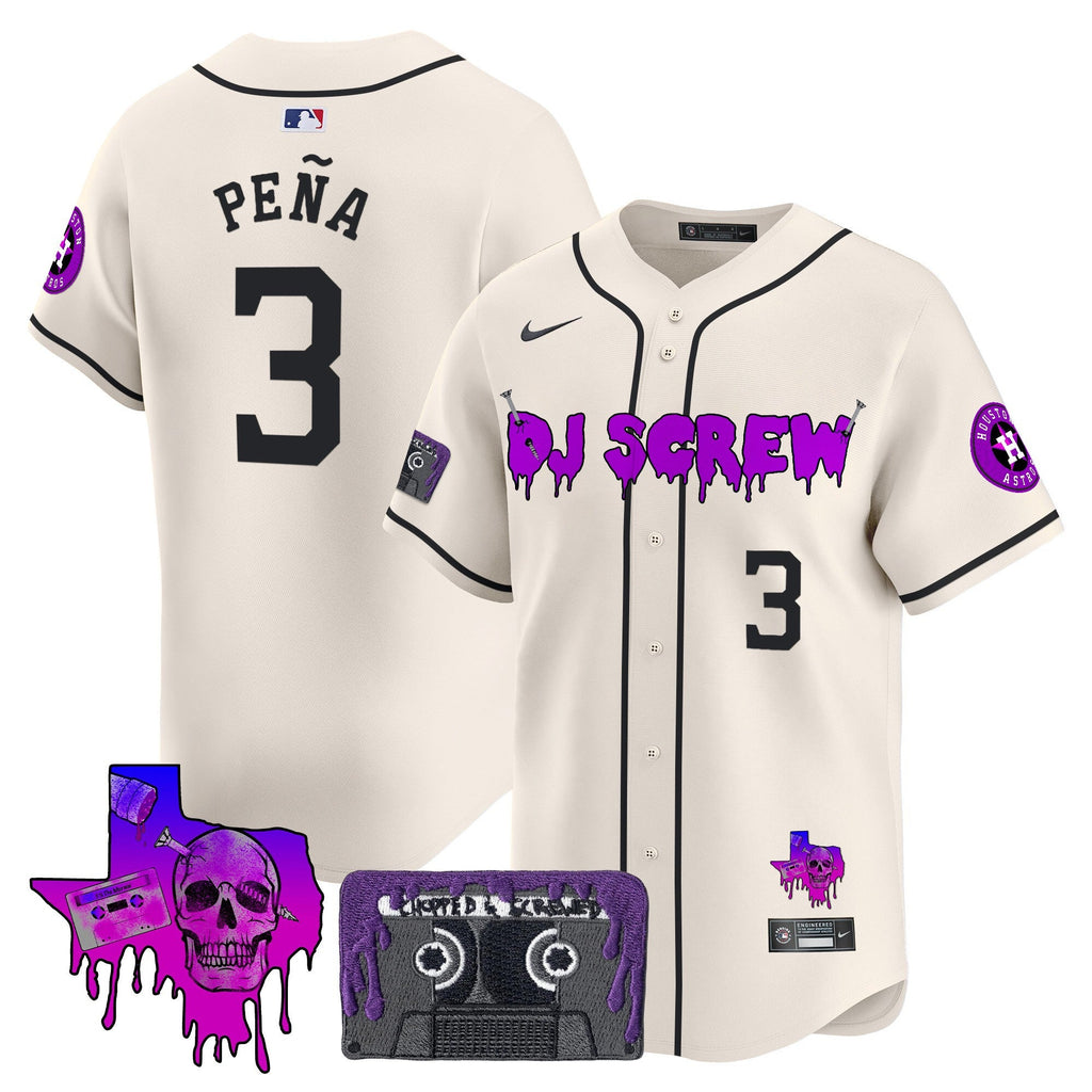 Men’s Houston DJ Screw Patch Vapor Premier Limited Jersey V2