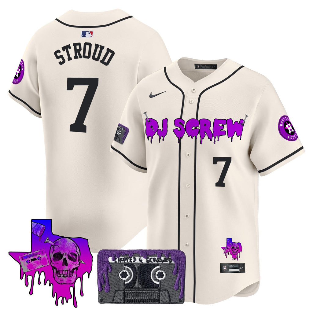 Men’s Houston DJ Screw Patch Vapor Premier Limited Jersey V2