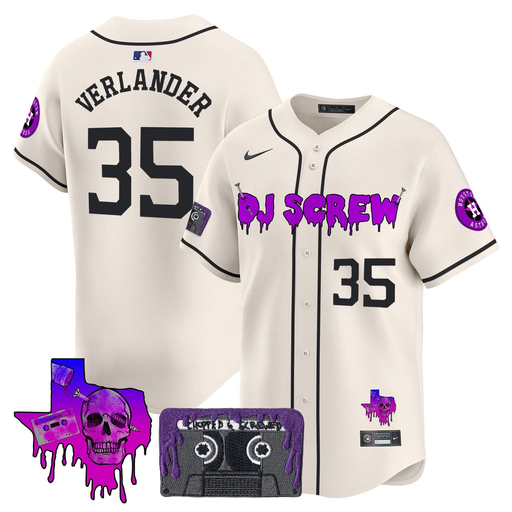 Men’s Houston DJ Screw Patch Vapor Premier Limited Jersey V2