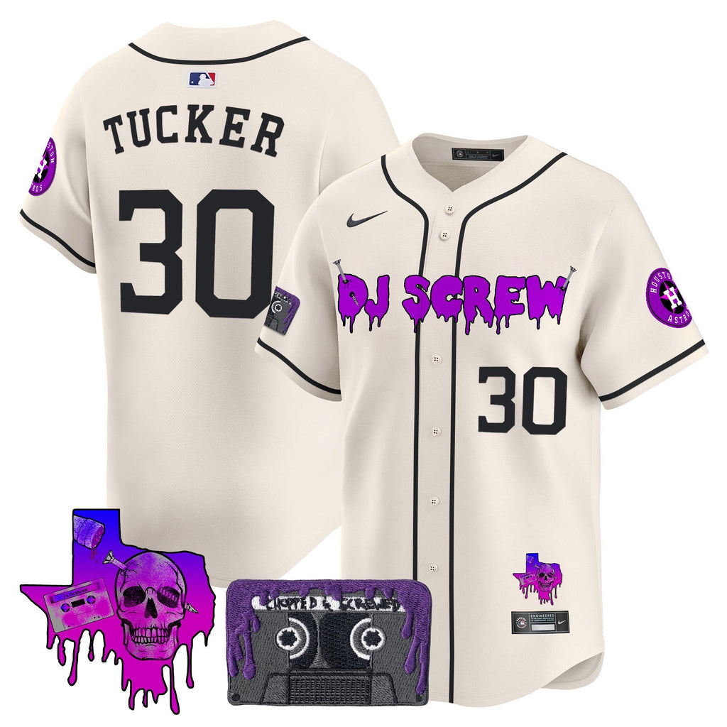 Men’s Houston DJ Screw Patch Vapor Premier Limited Jersey V2