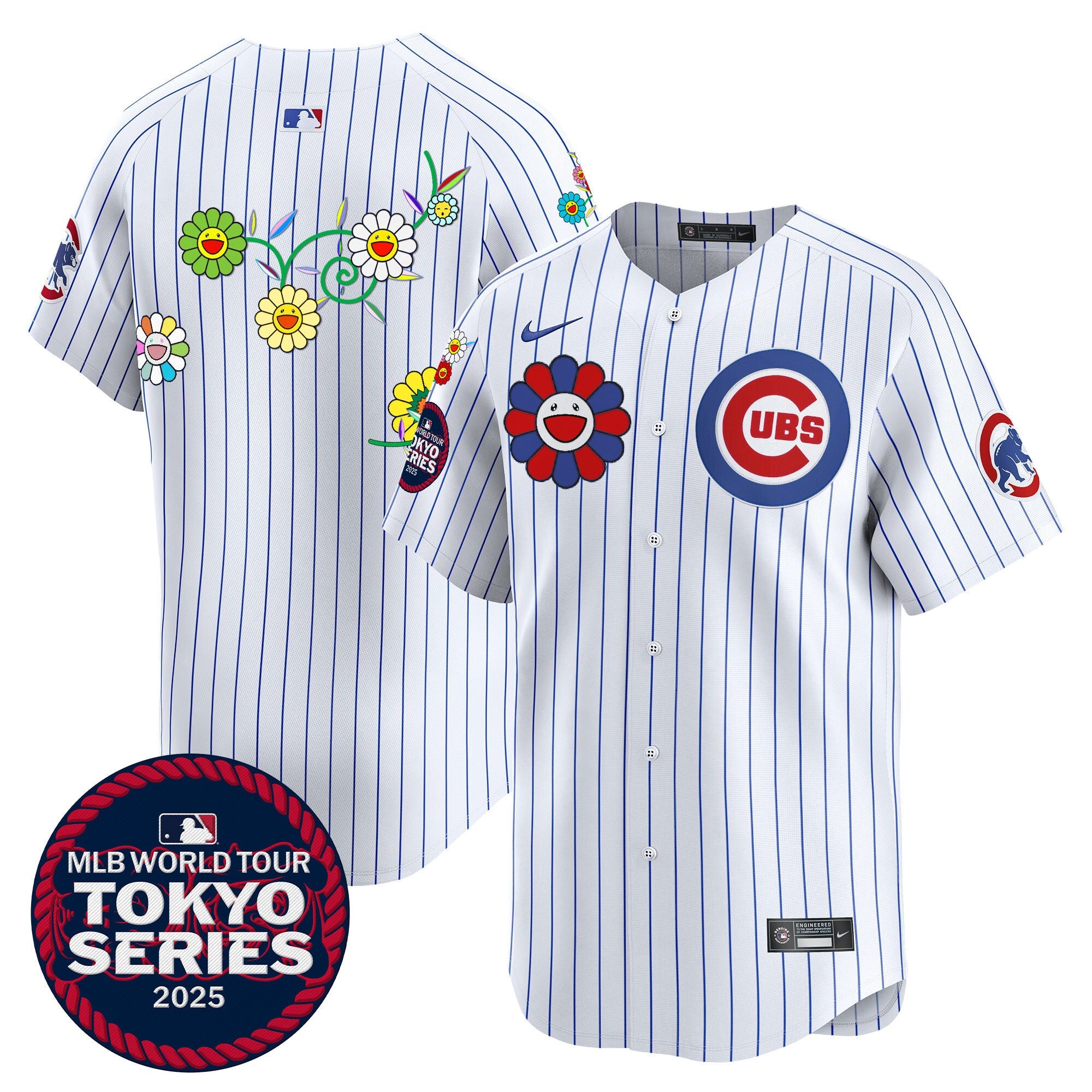 Men’s Chicago Tokyo Series 2025 Vapor Premier Limited Jersey – Stitched
