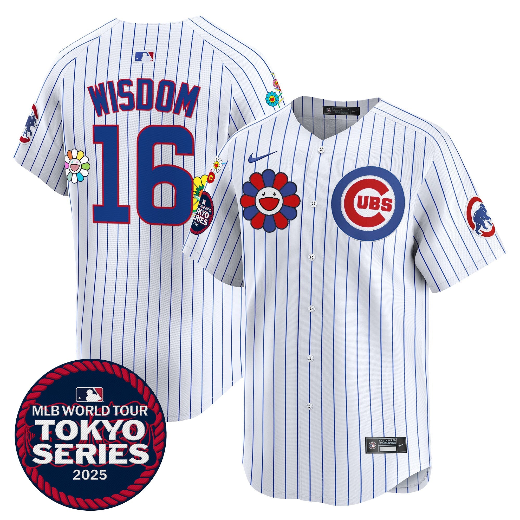 Men’s Chicago Tokyo Series 2025 Vapor Premier Limited Jersey – Stitched