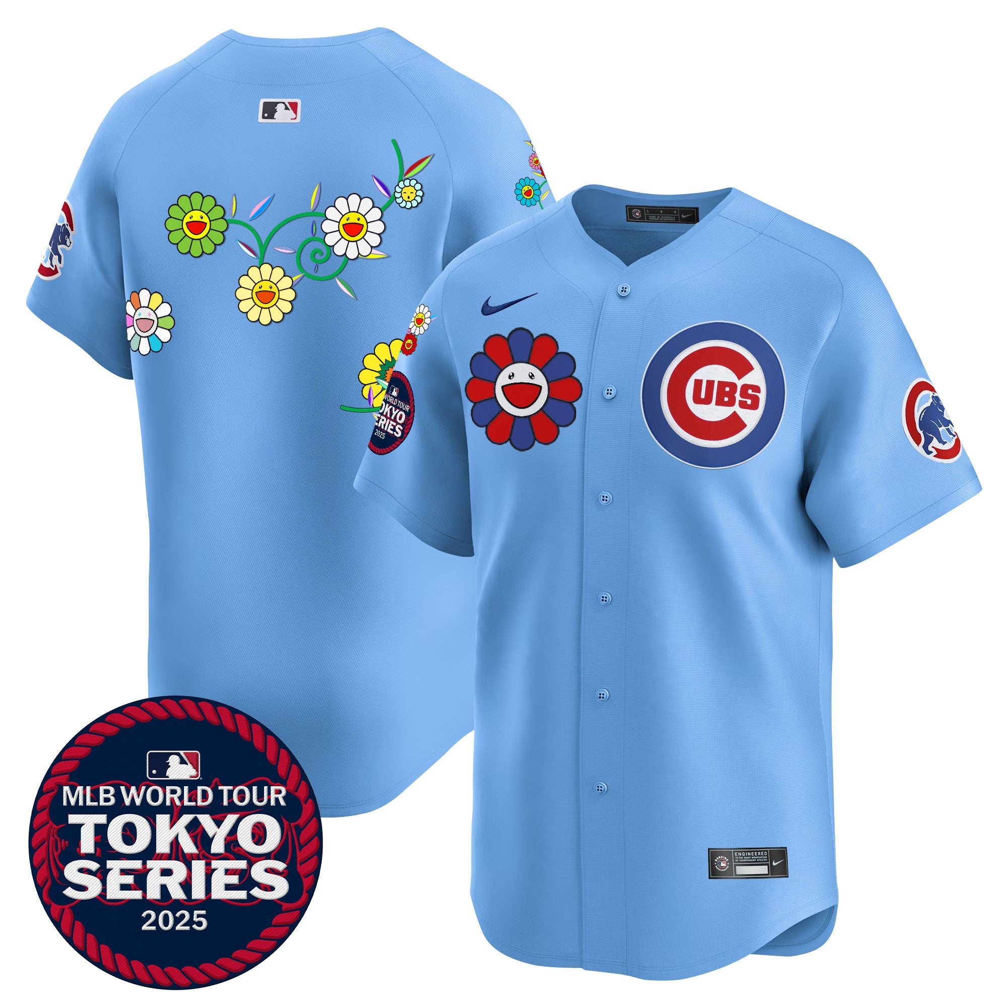 Men’s Chicago Tokyo Series 2025 Vapor Premier Limited Jersey – Stitched