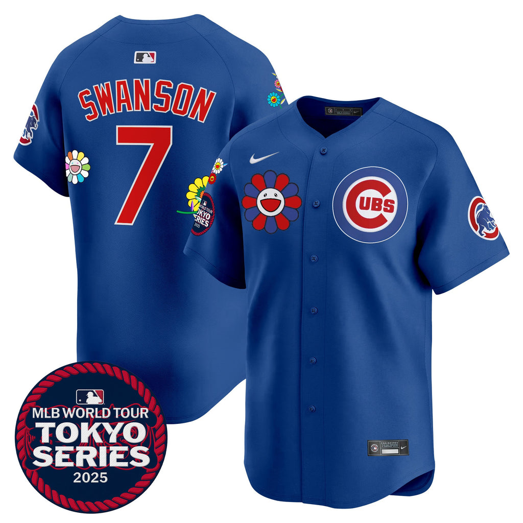 Men’s Chicago Tokyo Series 2025 Vapor Premier Limited Jersey – Stitched