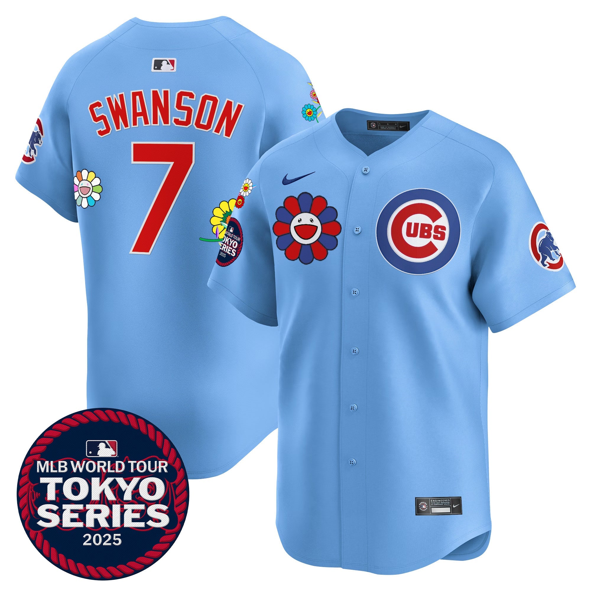 Men’s Chicago Tokyo Series 2025 Vapor Premier Limited Jersey – Stitched