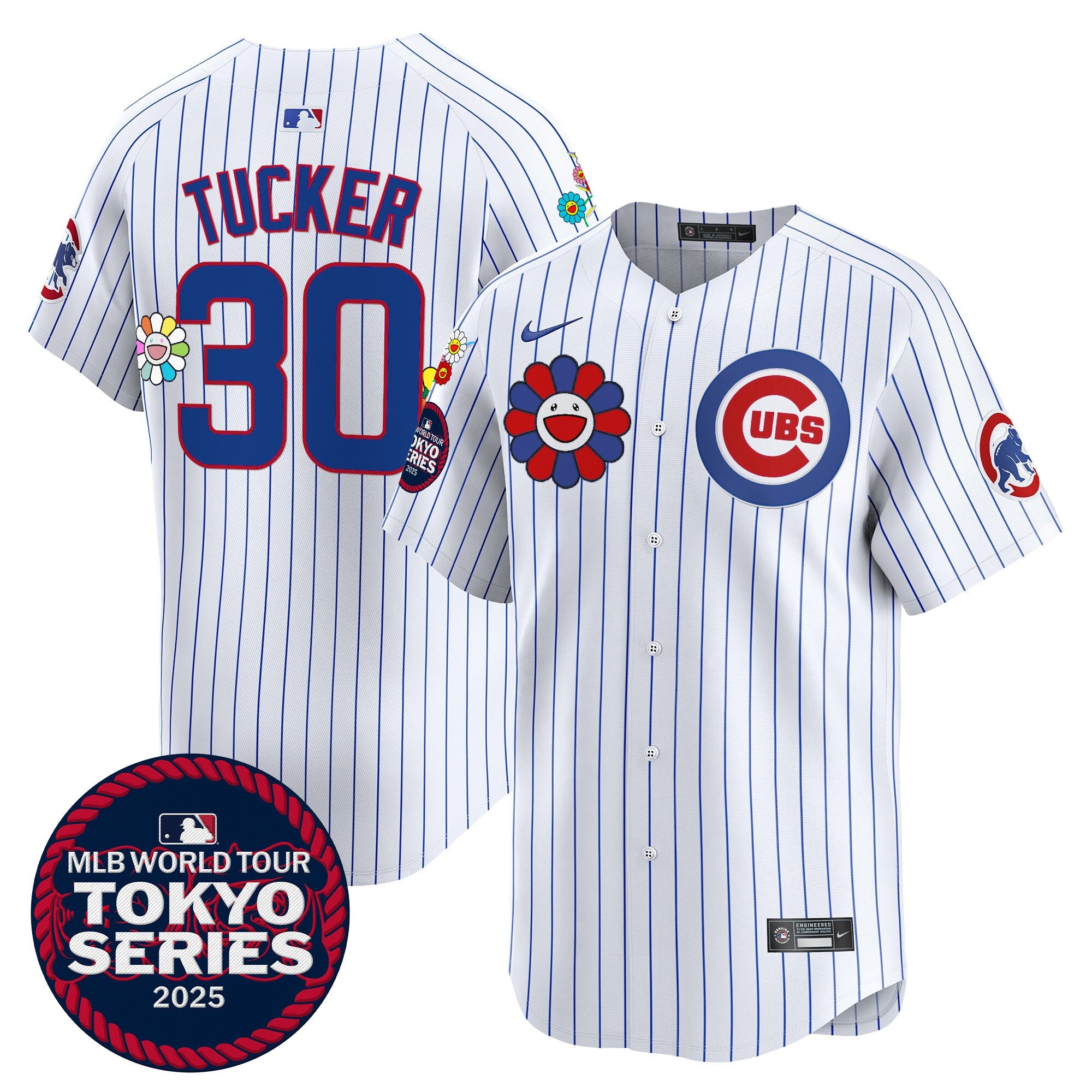 Men’s Chicago Tokyo Series 2025 Vapor Premier Limited Jersey – Stitched