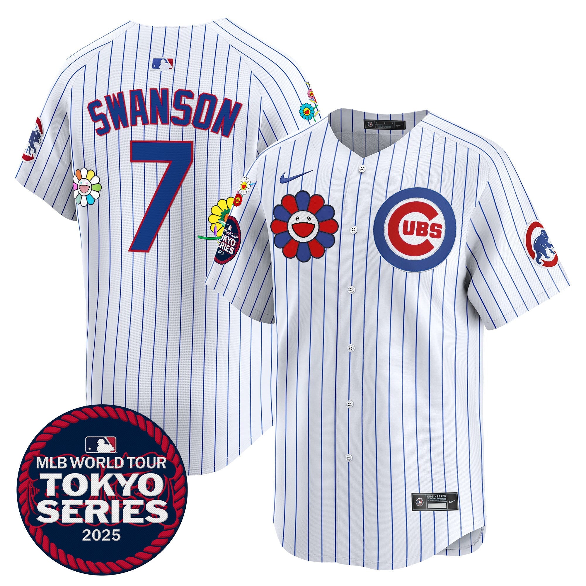 Men’s Chicago Tokyo Series 2025 Vapor Premier Limited Jersey – Stitched