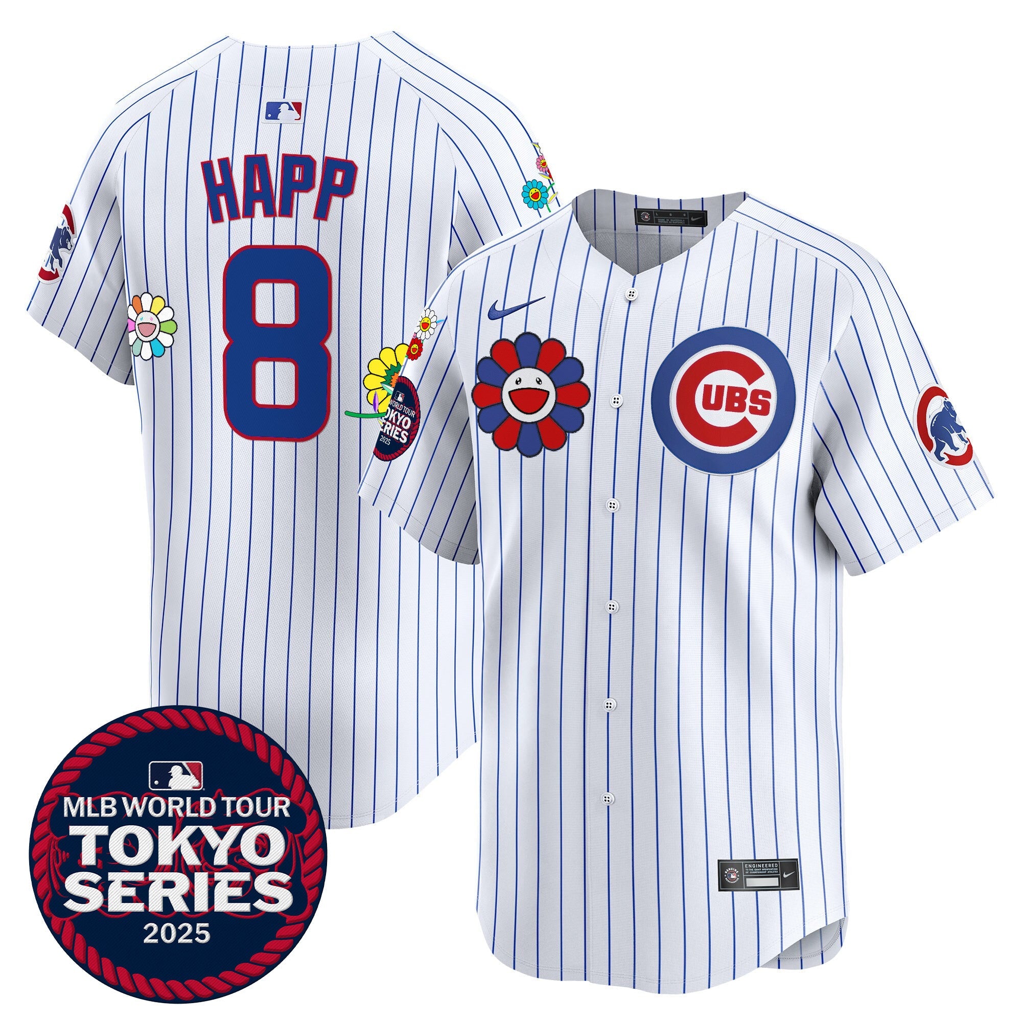 Men’s Chicago Tokyo Series 2025 Vapor Premier Limited Jersey – Stitched