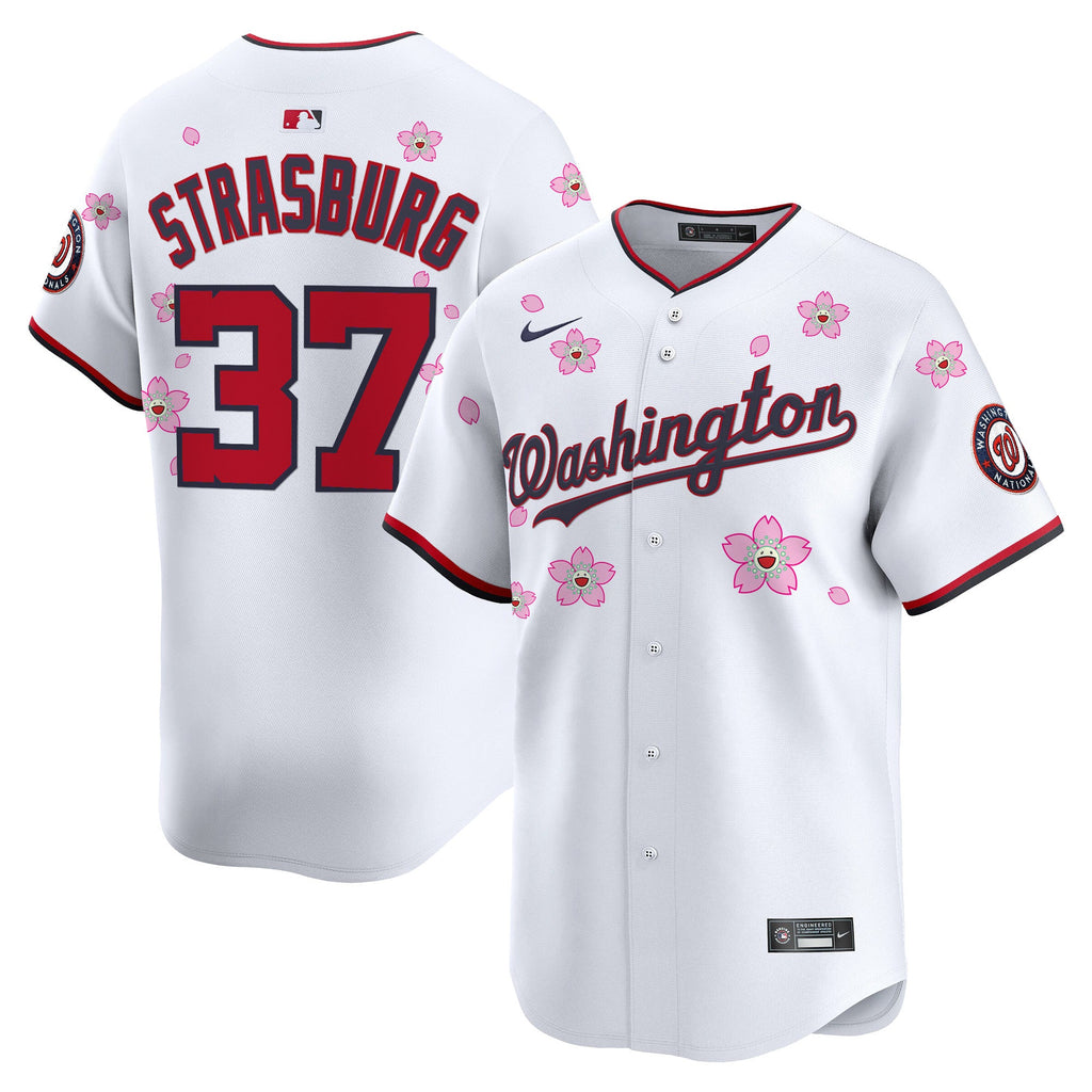 Men’s Washington Cherry Blossom Vapor Premier Limited Jersey – Stitched