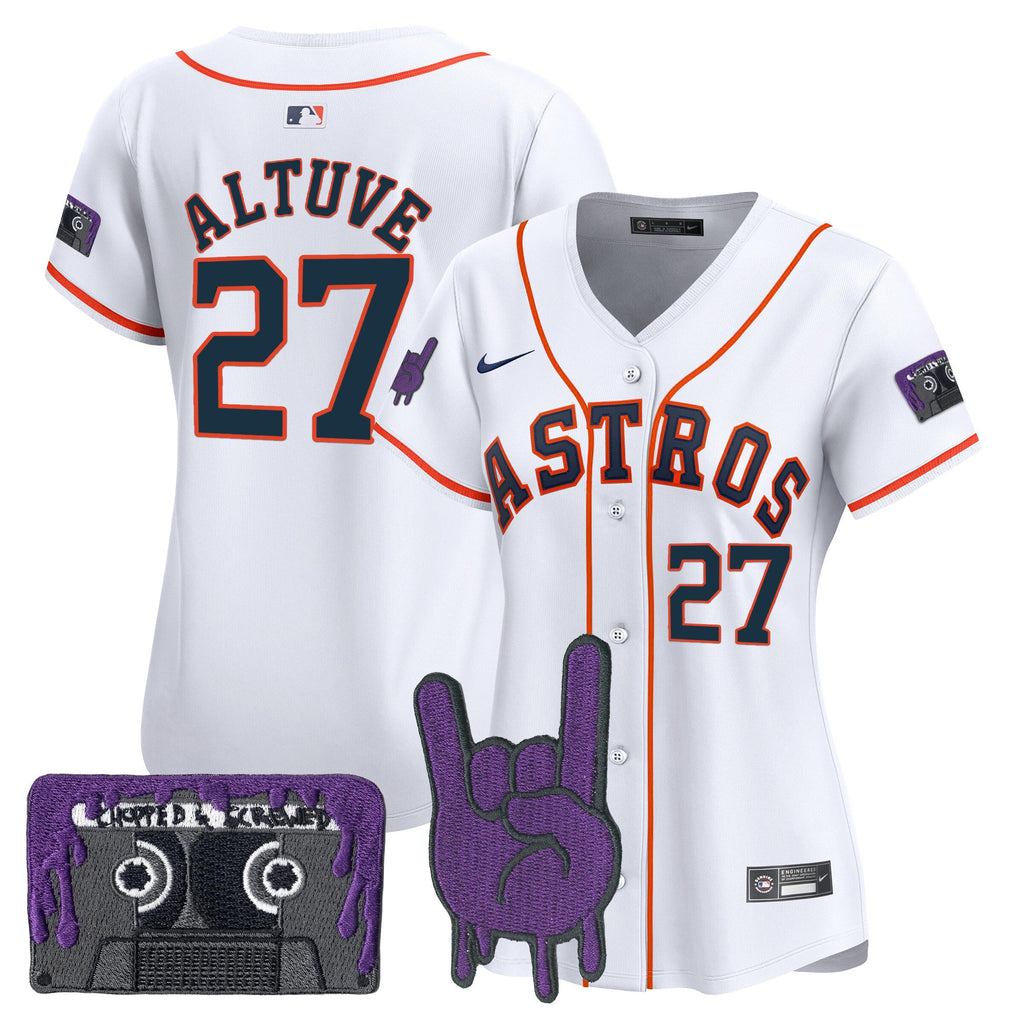 Women’s Houston DJ Screw Patch Vapor Premier Limited Jersey