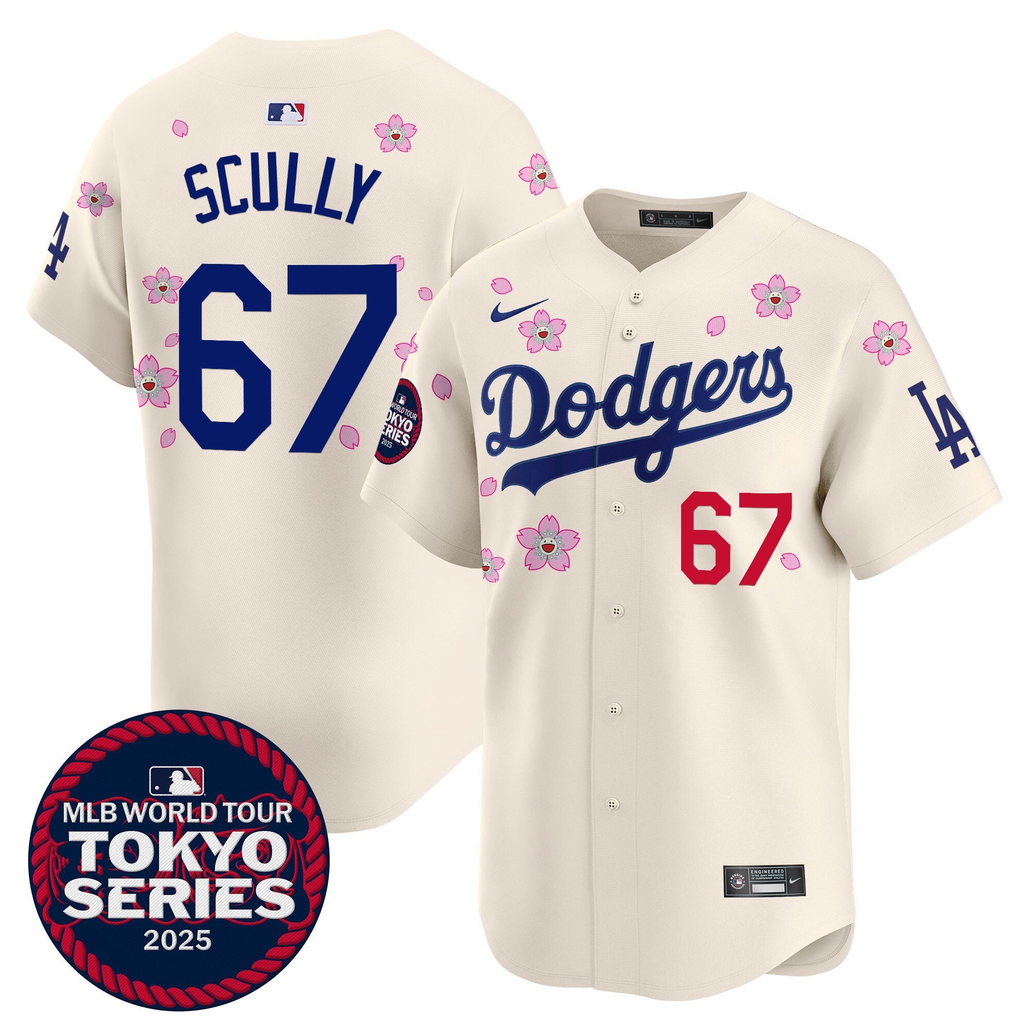 Men’s Tokyo Series 2025 Vapor Premier Limited Jersey – Stitched