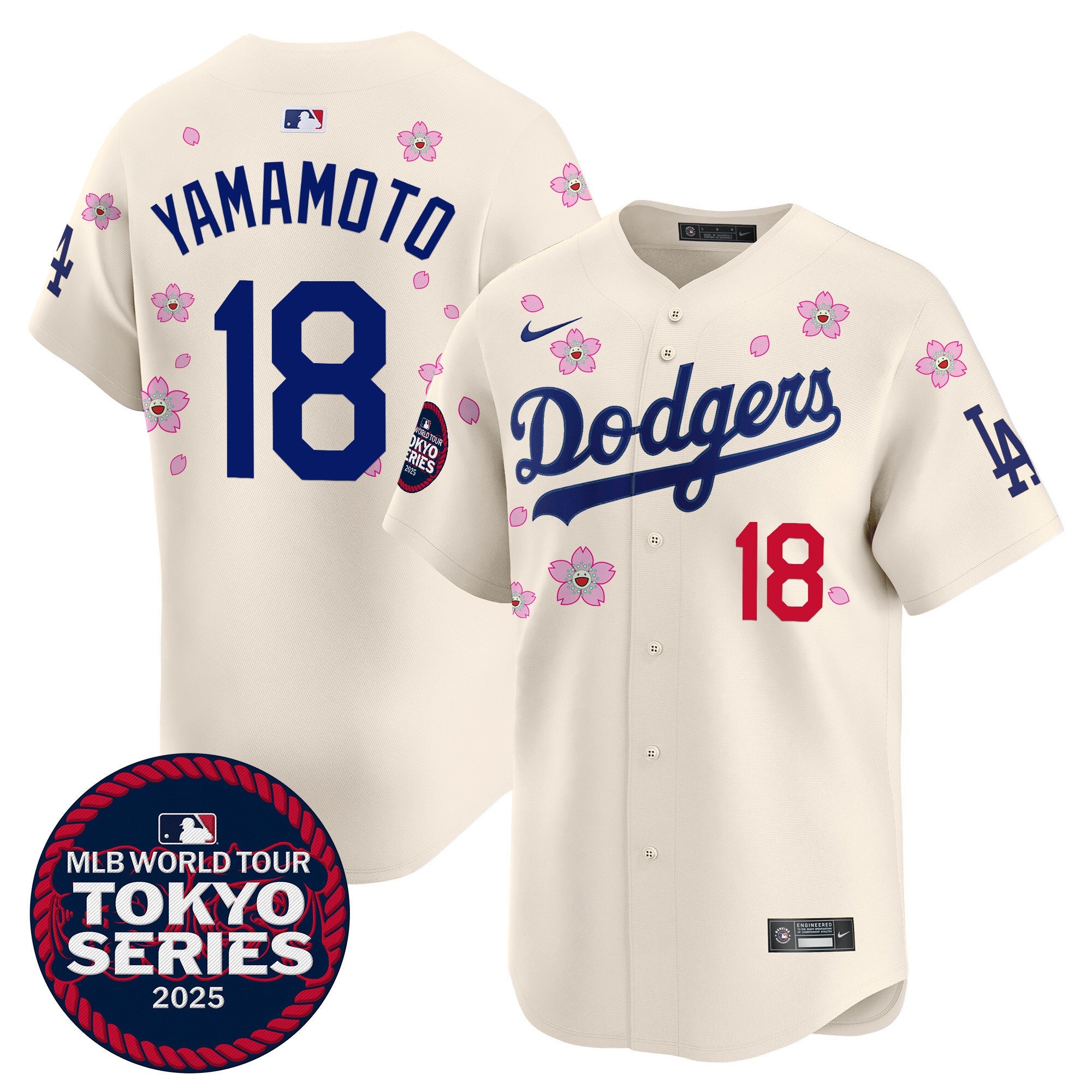 Men’s Tokyo Series 2025 Vapor Premier Limited Jersey – Stitched