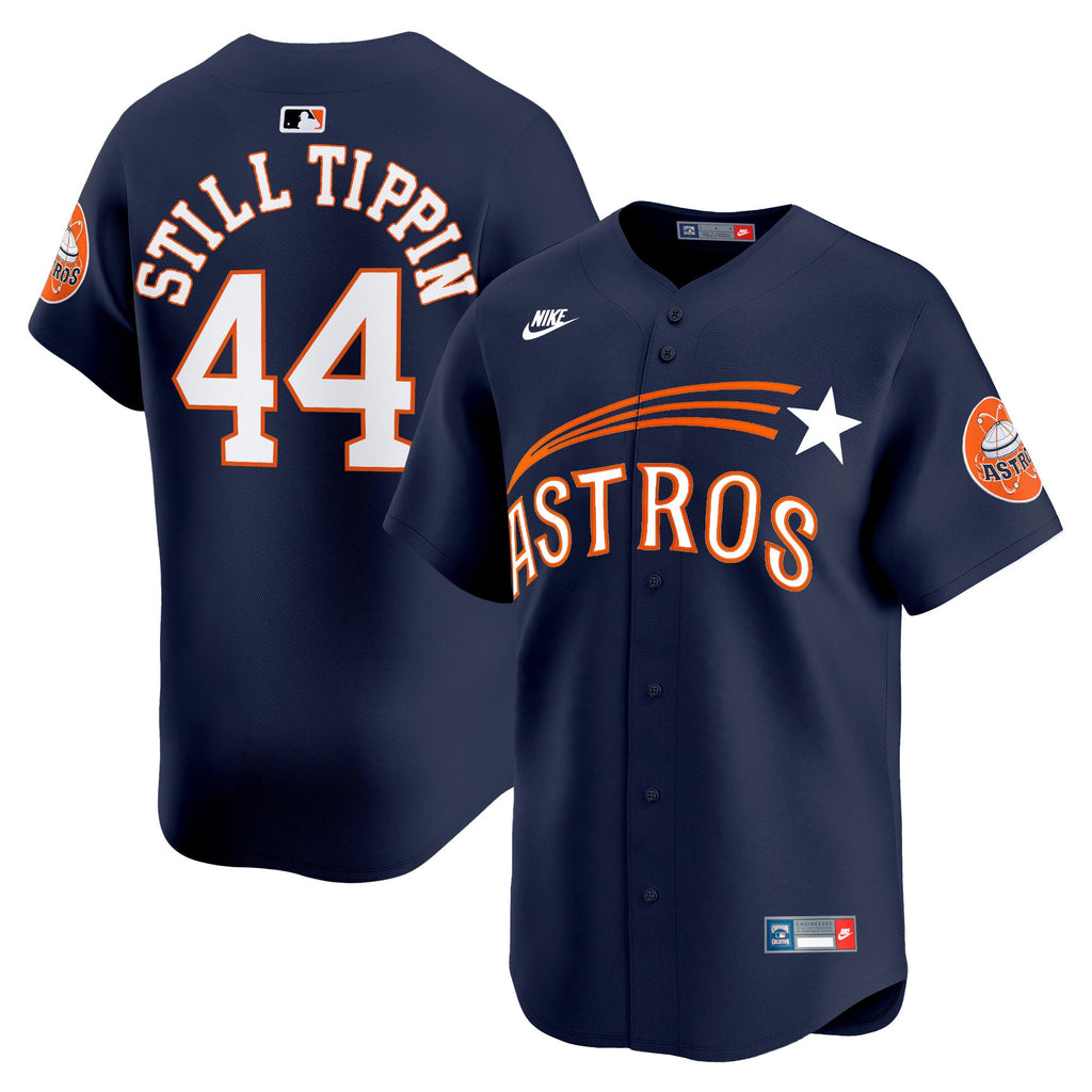 Men’s Houston Throwback Cooperstown Vapor Premier Limited Jersey