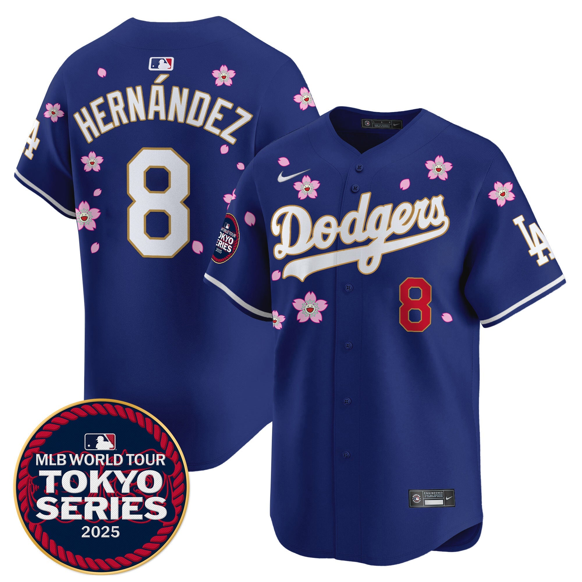 Men’s Tokyo Series 2025 Gold Trim Vapor Premier Limited Jersey – Stitched