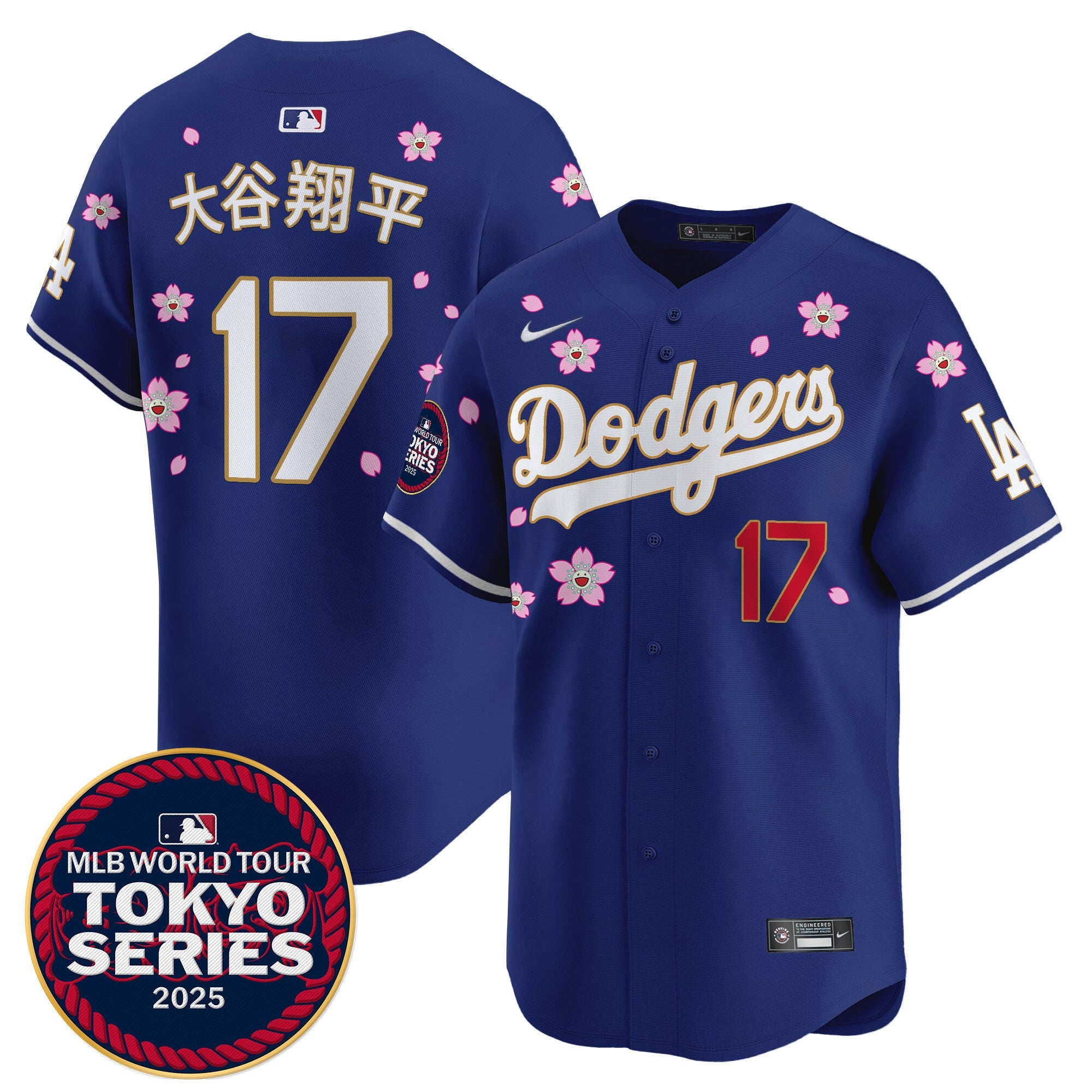 Men’s Tokyo Series 2025 Gold Trim Vapor Premier Limited Jersey – Stitched