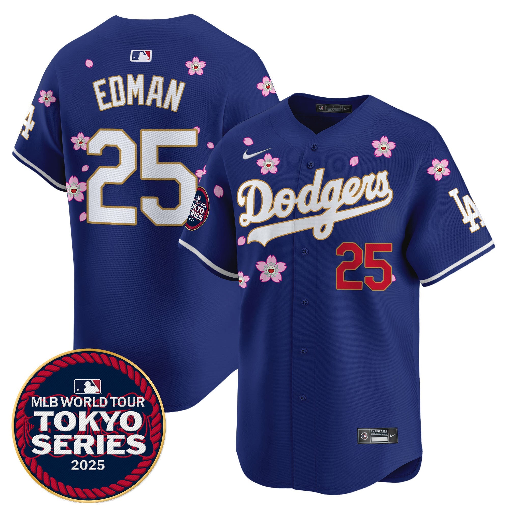 Men’s Tokyo Series 2025 Gold Trim Vapor Premier Limited Jersey – Stitched
