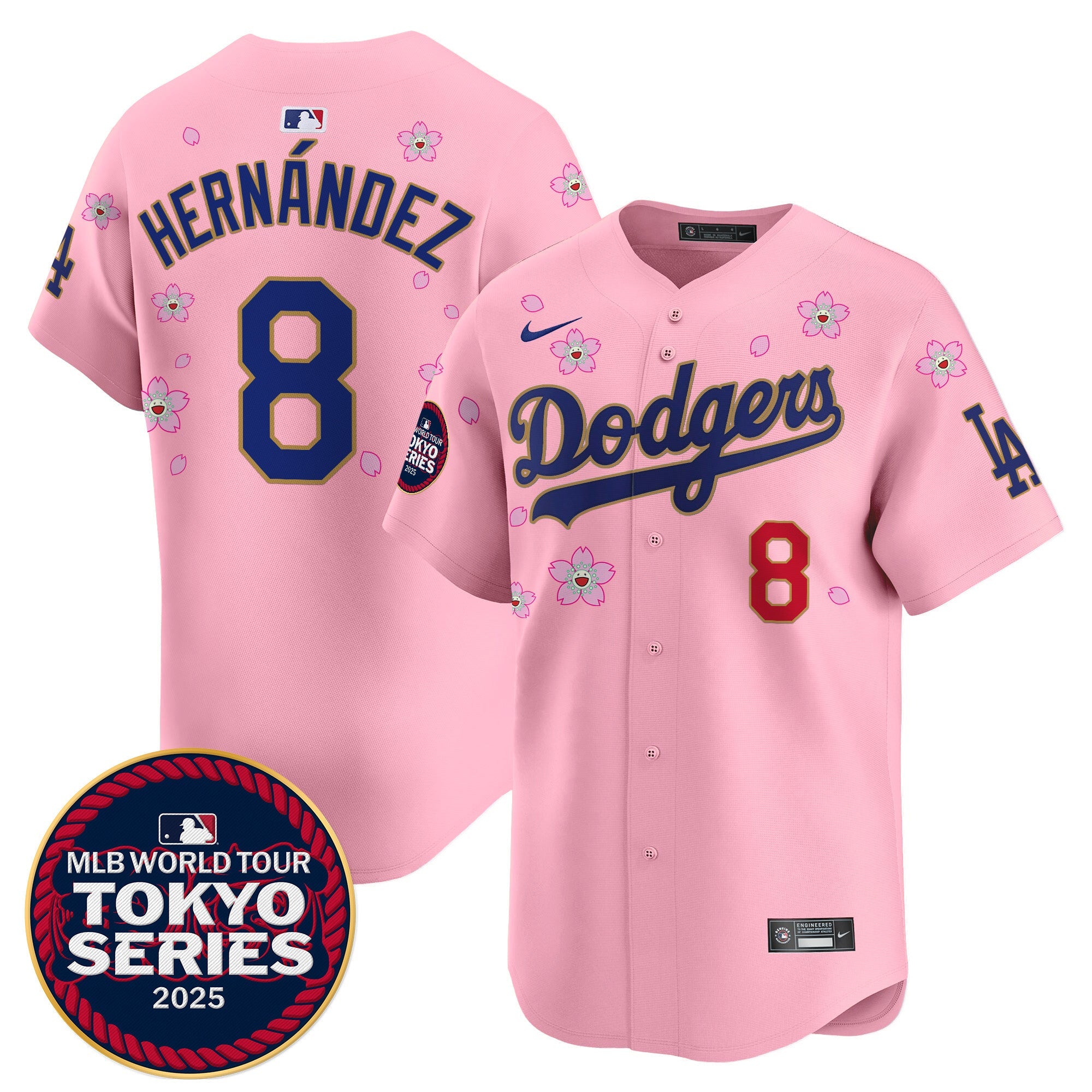Men’s Tokyo Series 2025 Gold Trim Vapor Premier Limited Jersey – Stitched