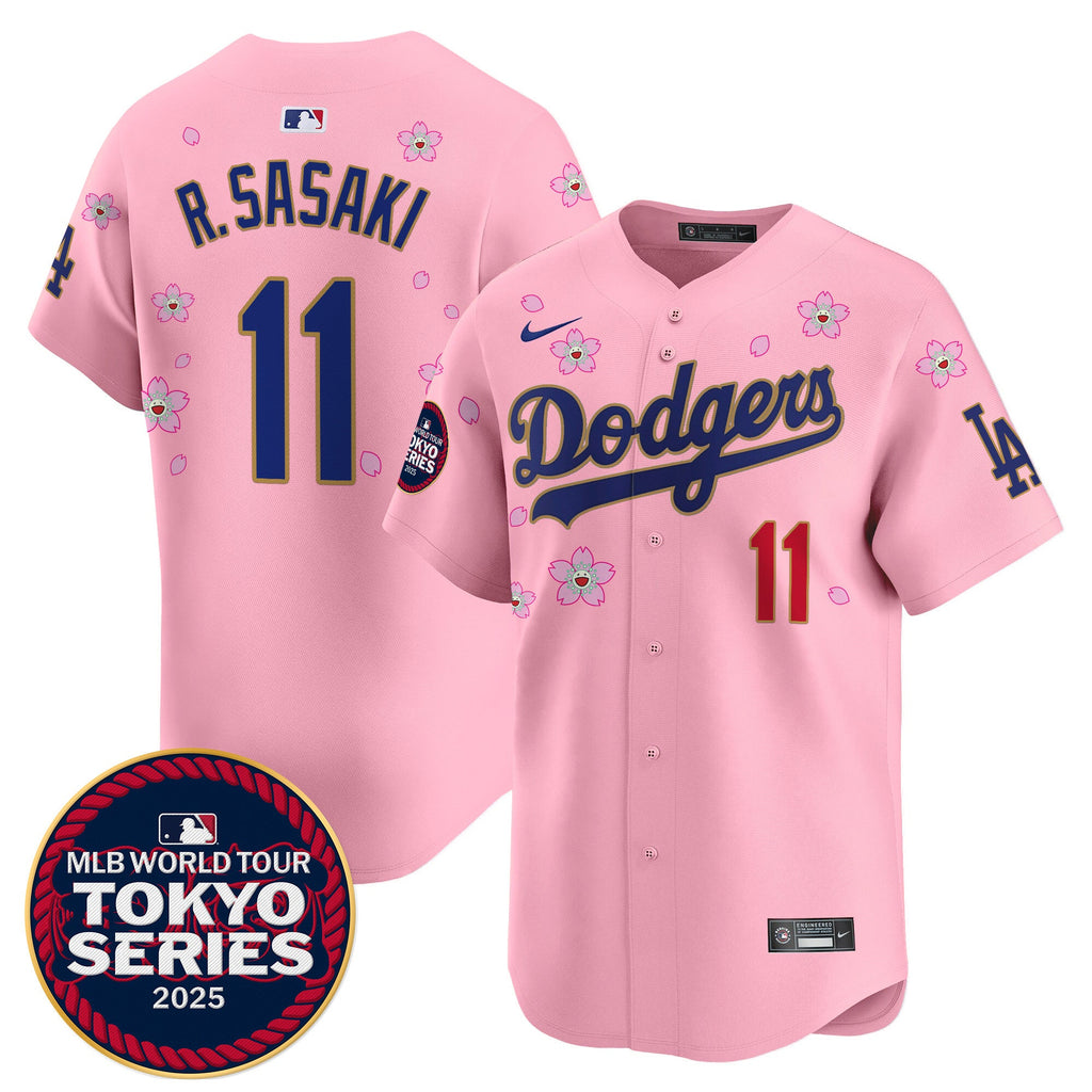 Men’s Tokyo Series 2025 Gold Trim Vapor Premier Limited Jersey – Stitched