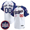 Tokyo Series 2025 Gold Trim Vapor Premier Limited Custom Jersey – Stitched