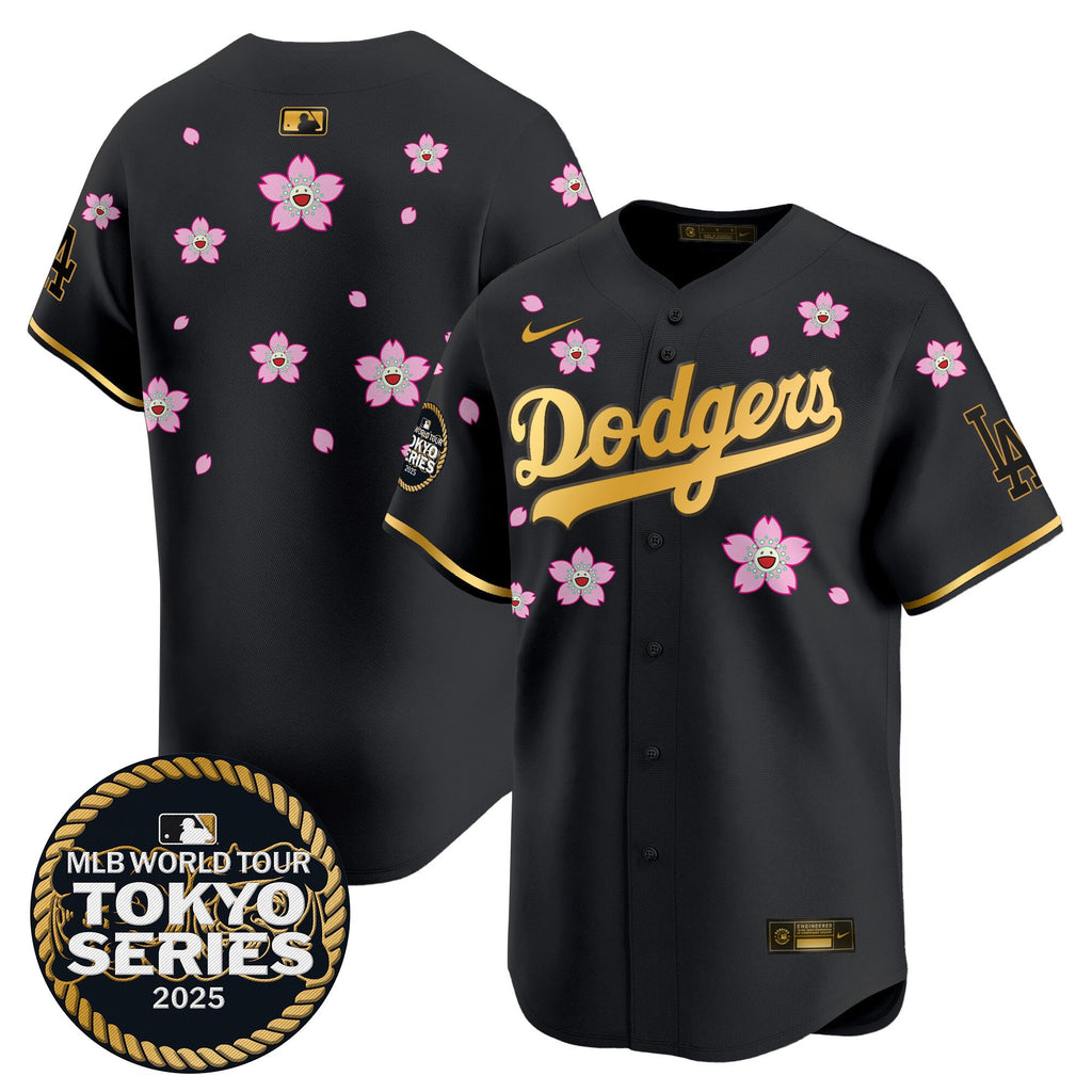 Men’s Tokyo Series 2025 Gold Trim Vapor Premier Limited Jersey V2 – Stitched