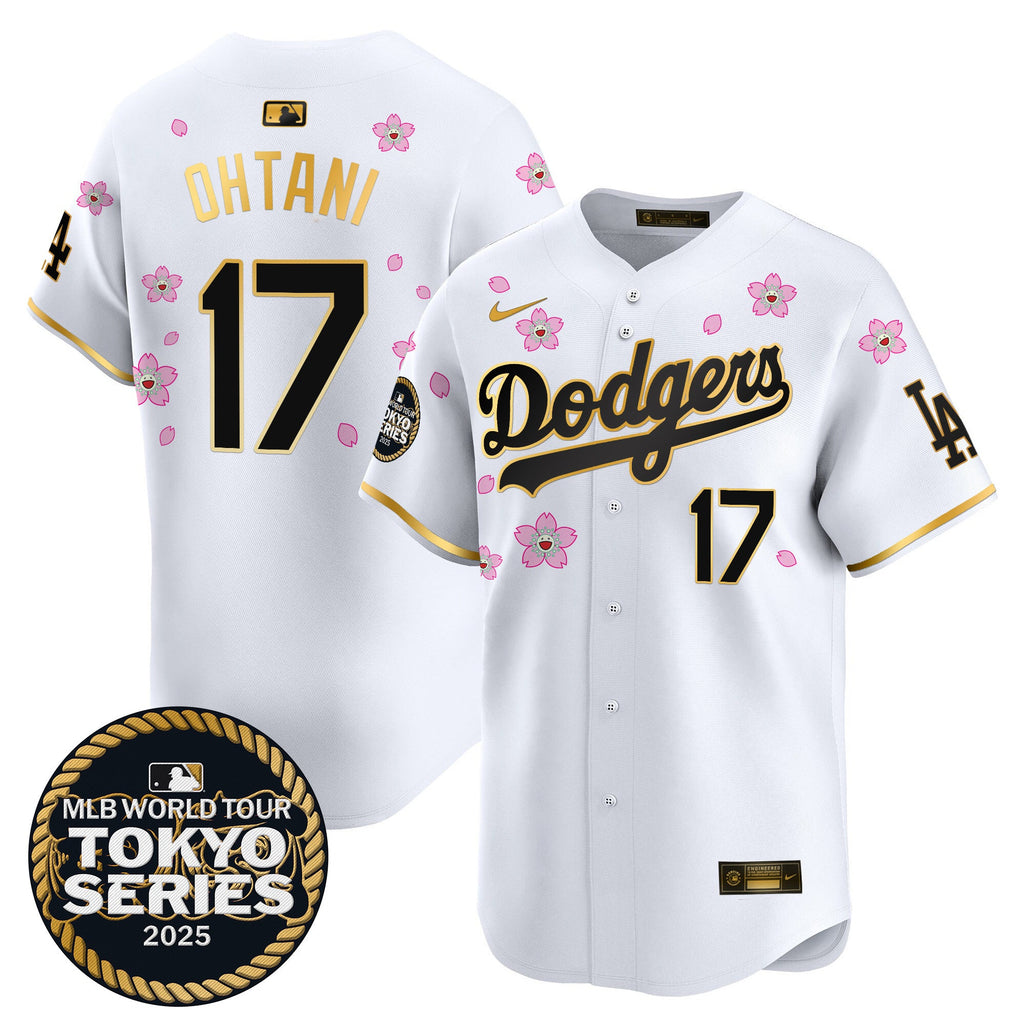 Men’s Tokyo Series 2025 Gold Trim Vapor Premier Limited Jersey V2 – Stitched