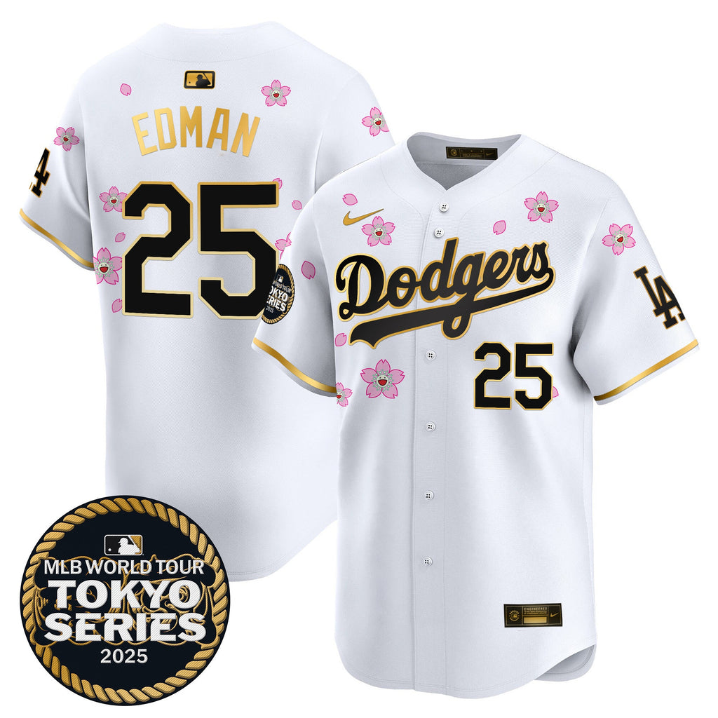 Men’s Tokyo Series 2025 Gold Trim Vapor Premier Limited Jersey V2 – Stitched