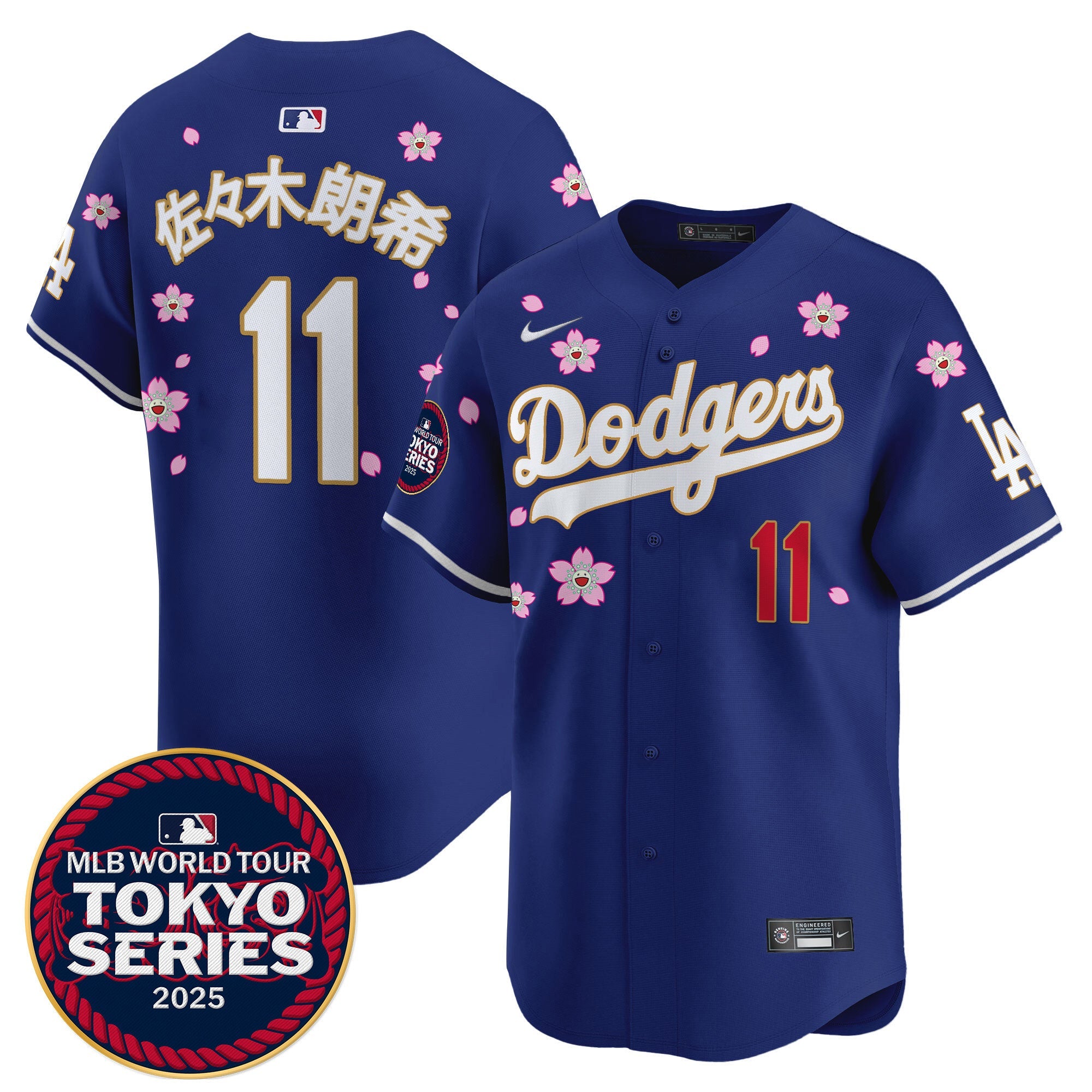 Men’s Tokyo Series 2025 Gold Trim Vapor Premier Limited Jersey V2 – Stitched