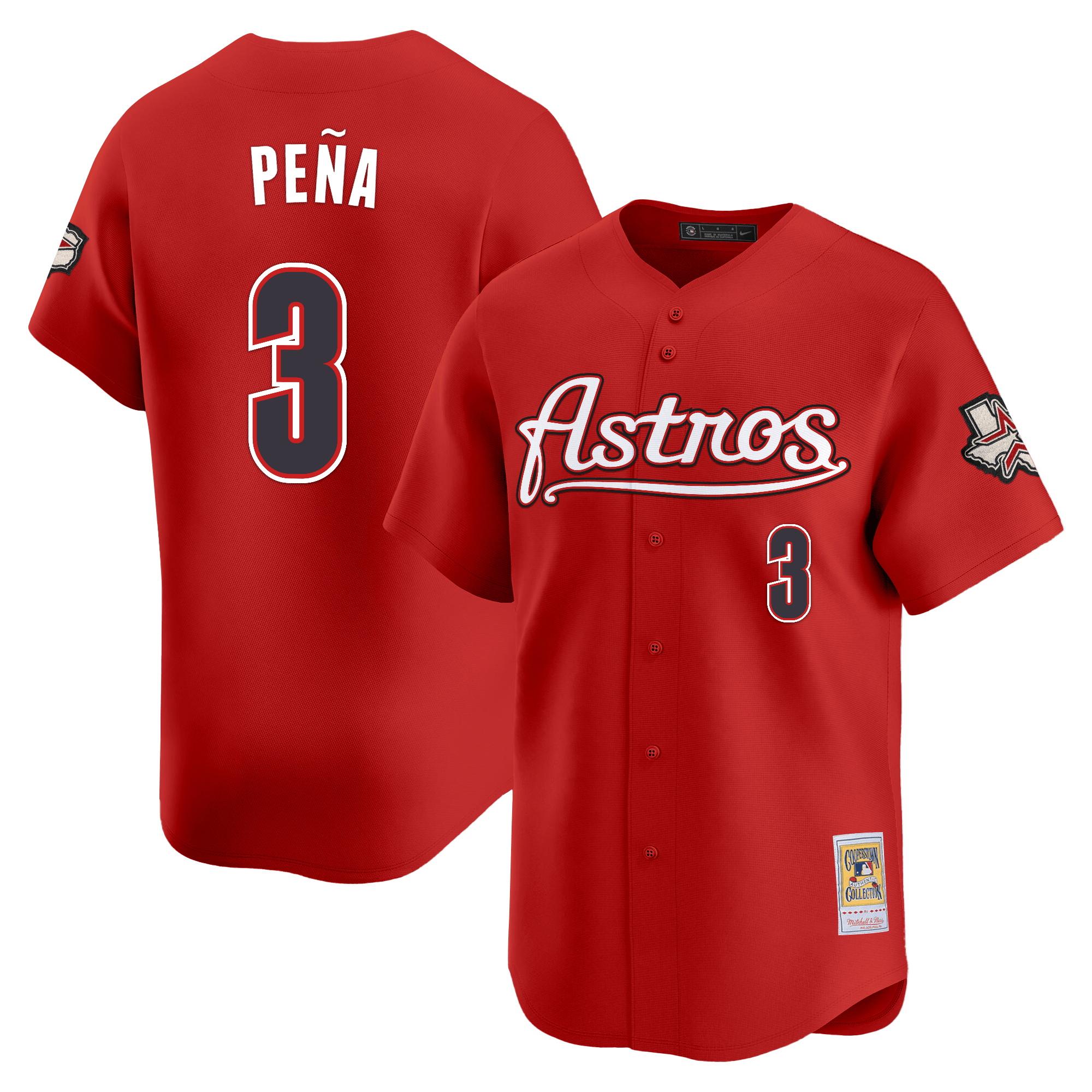 Men’s Houston Throwback Vapor Premier Limited Jersey