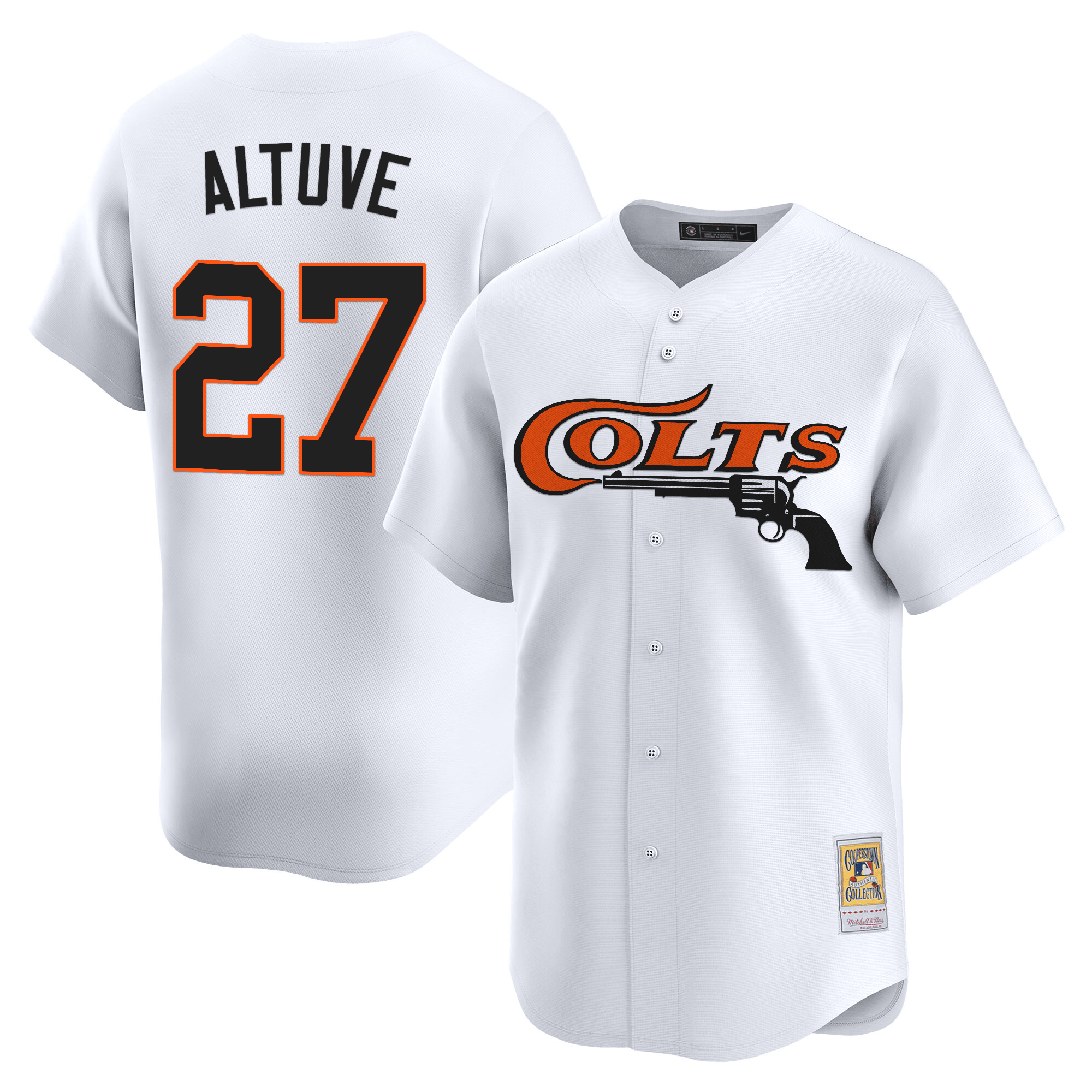 Men’s Houston Throwback Vapor Premier Limited Jersey