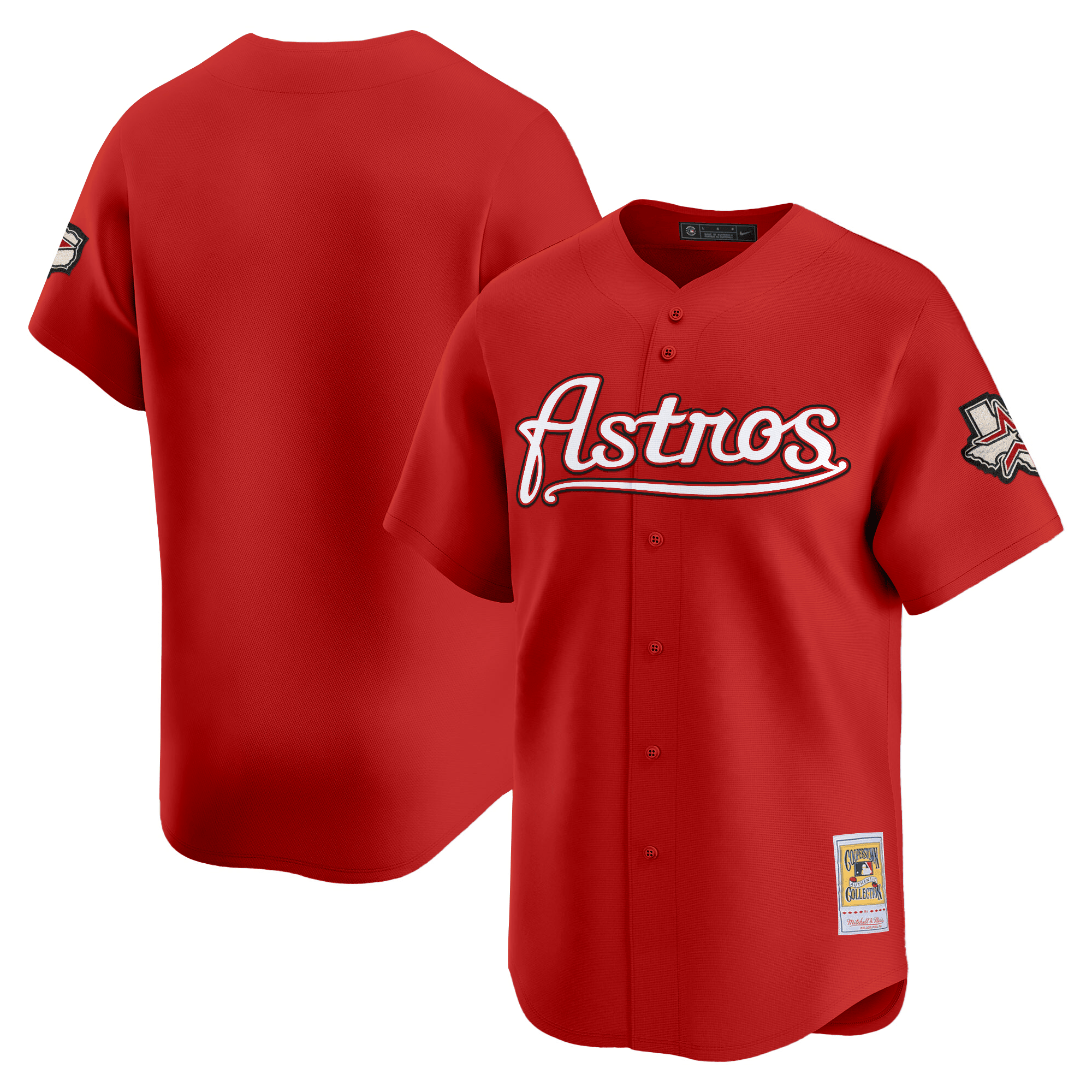 Men’s Houston Throwback Vapor Premier Limited Jersey