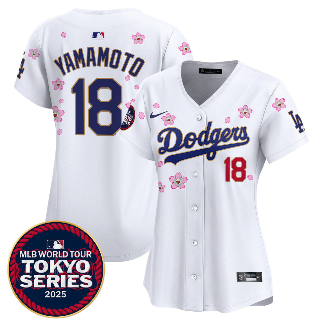 Women’s Tokyo Series 2025 Gold Trim Vapor Premier Limited Jersey – Stitched
