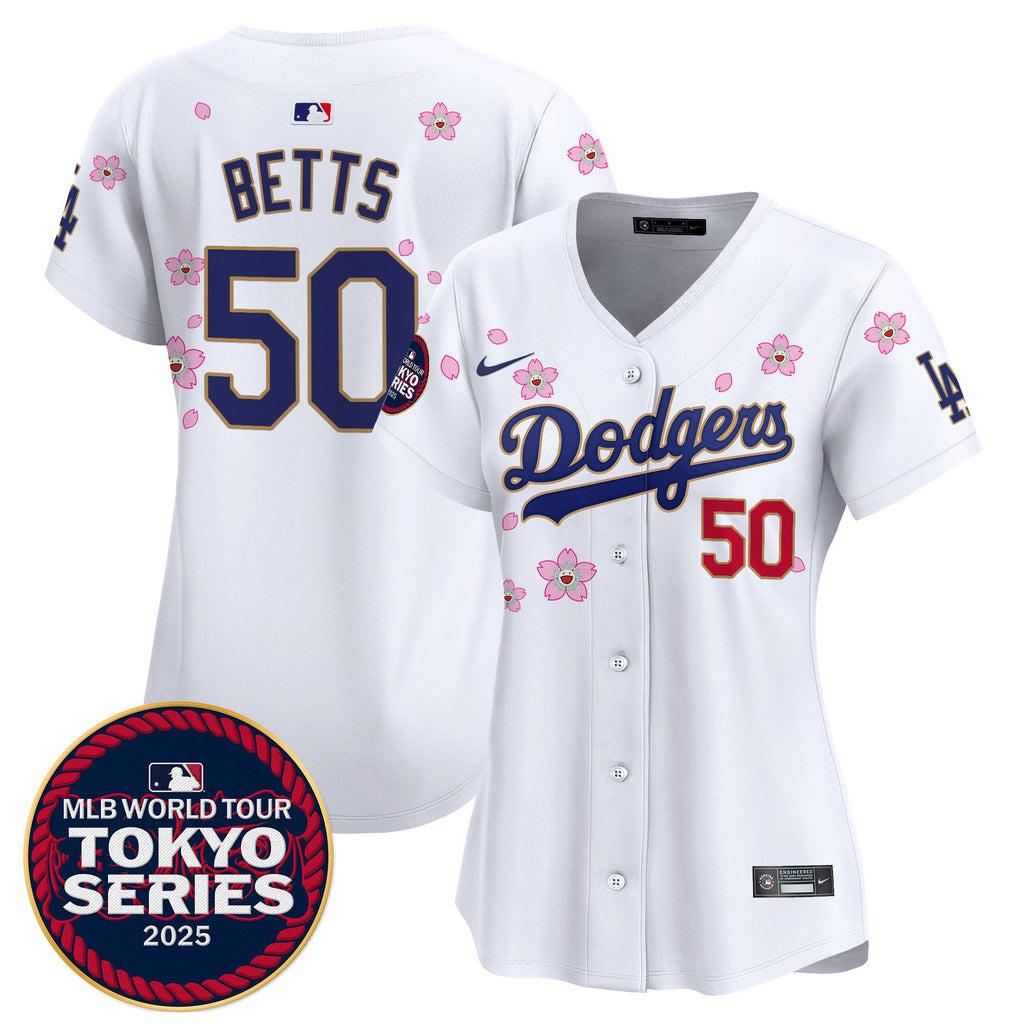 Women’s Tokyo Series 2025 Gold Trim Vapor Premier Limited Jersey – Stitched