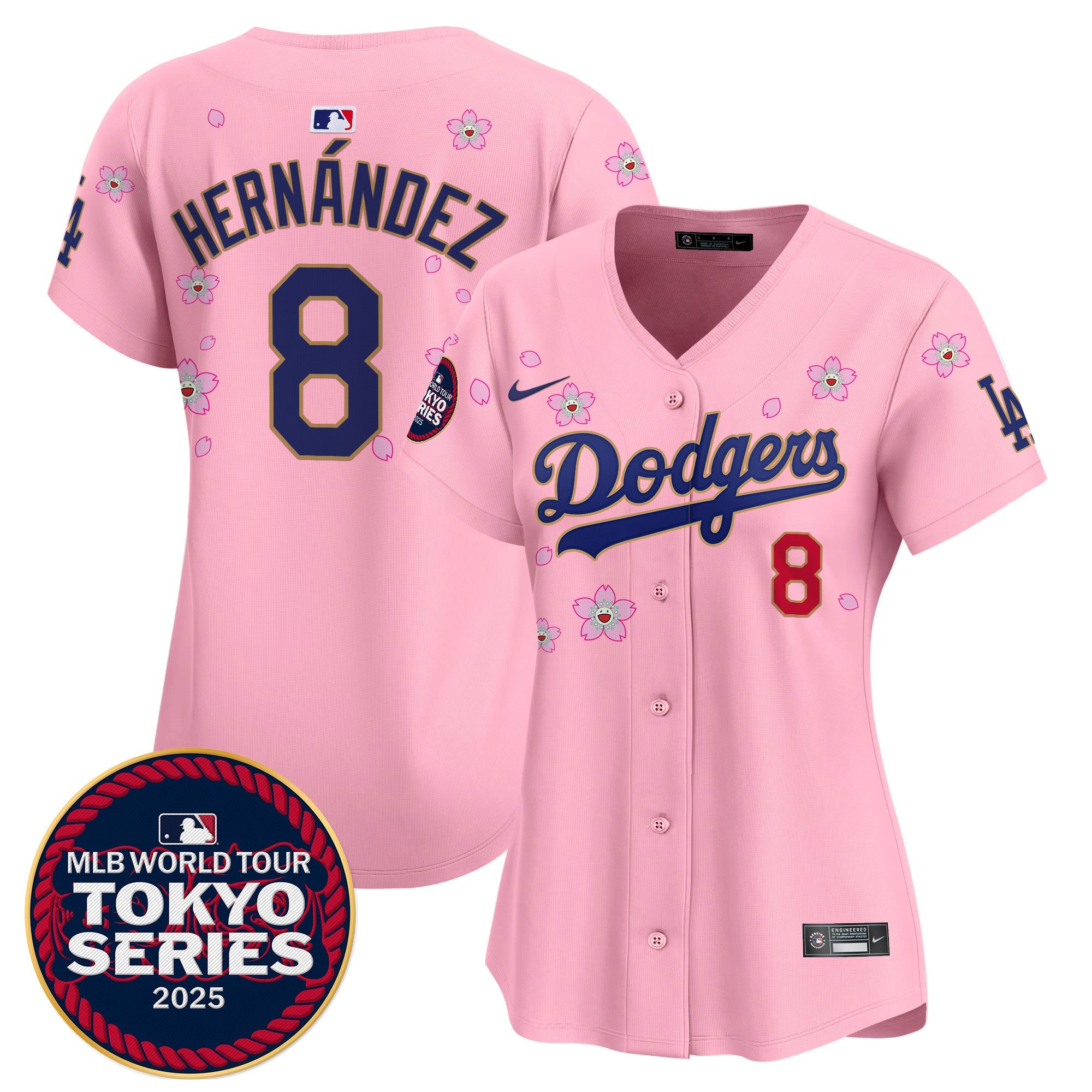 Women’s Tokyo Series 2025 Gold Trim Vapor Premier Limited Jersey – Stitched