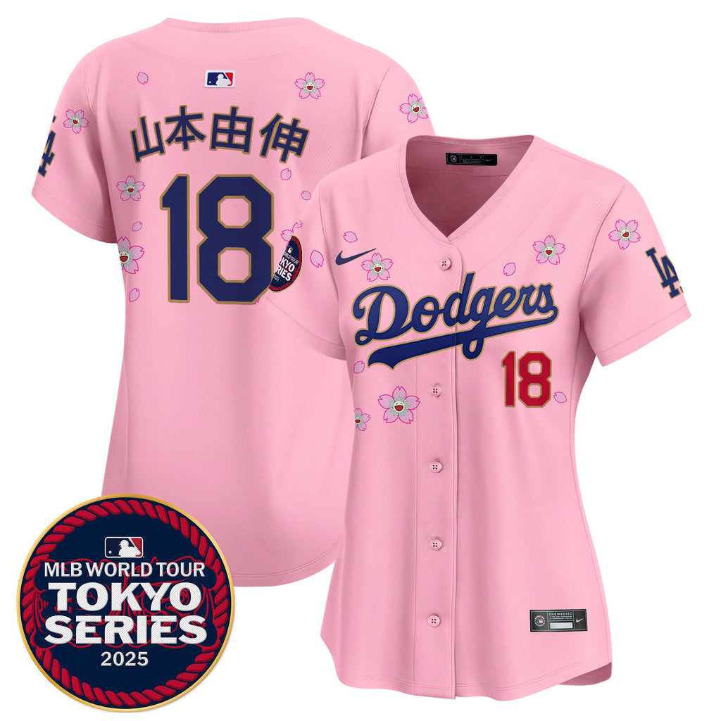 Women’s Tokyo Series 2025 Gold Trim Vapor Premier Limited Jersey – Stitched