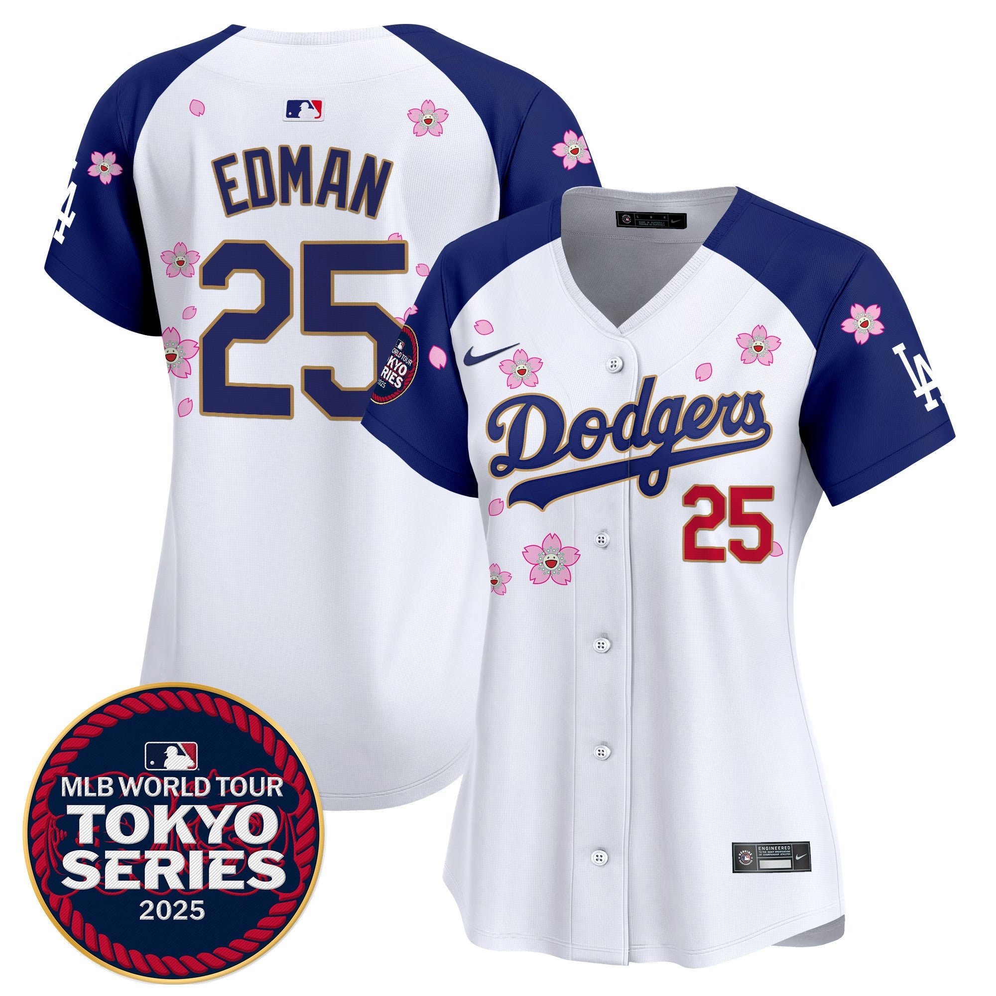 Women’s Tokyo Series 2025 Gold Trim Vapor Premier Limited Jersey – Stitched
