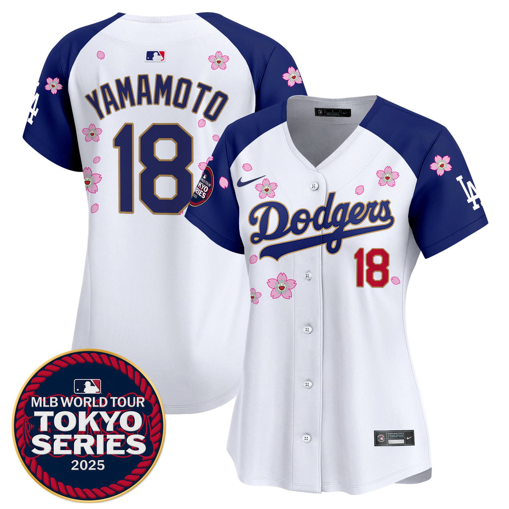Women’s Tokyo Series 2025 Gold Trim Vapor Premier Limited Jersey – Stitched