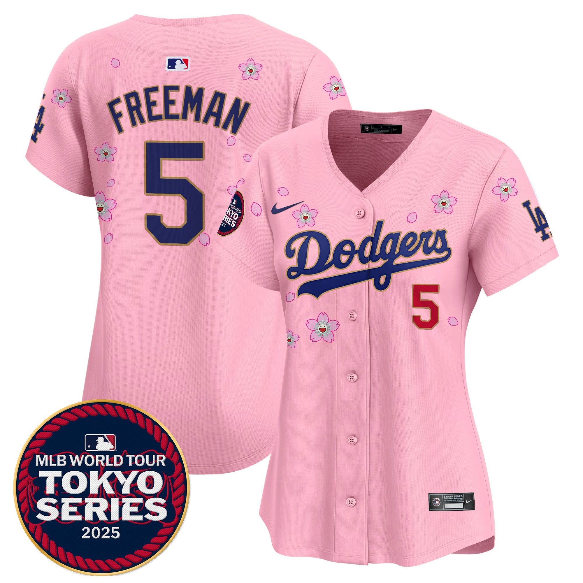 Women’s Tokyo Series 2025 Gold Trim Vapor Premier Limited Jersey – Stitched