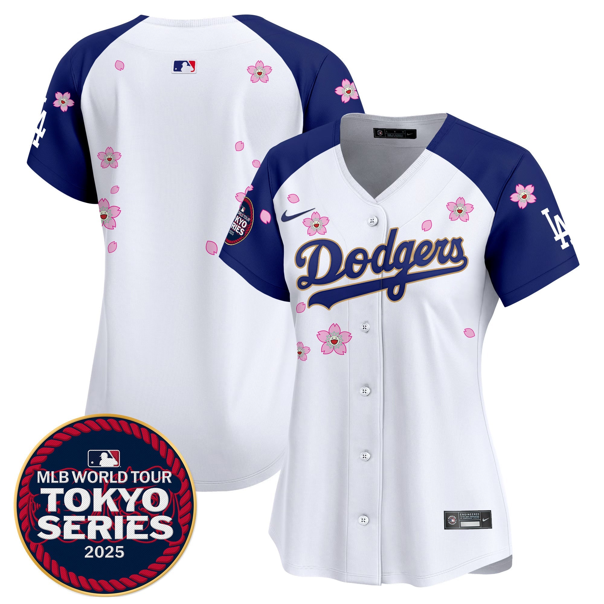 Women’s Tokyo Series 2025 Gold Trim Vapor Premier Limited Jersey – Stitched