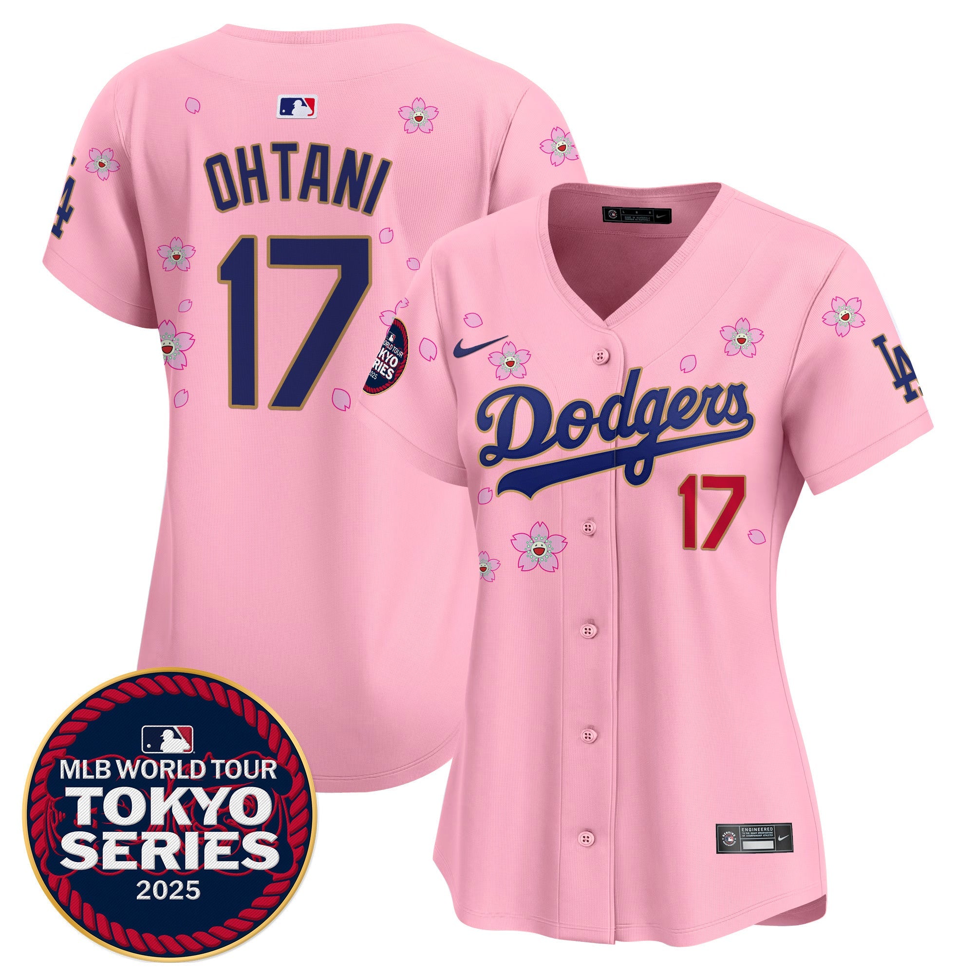 Women’s Tokyo Series 2025 Gold Trim Vapor Premier Limited Jersey – Stitched