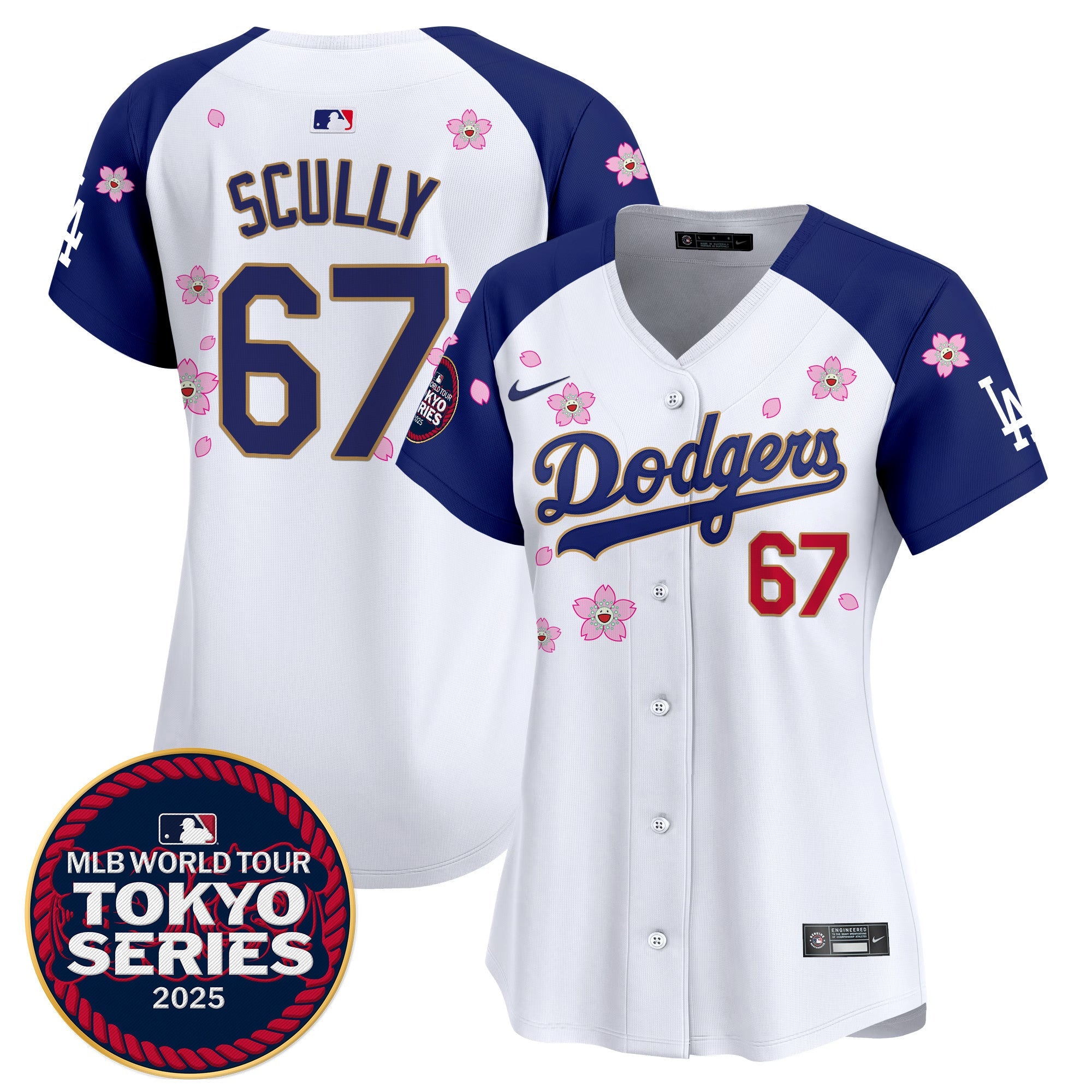 Women’s Tokyo Series 2025 Gold Trim Vapor Premier Limited Jersey – Stitched