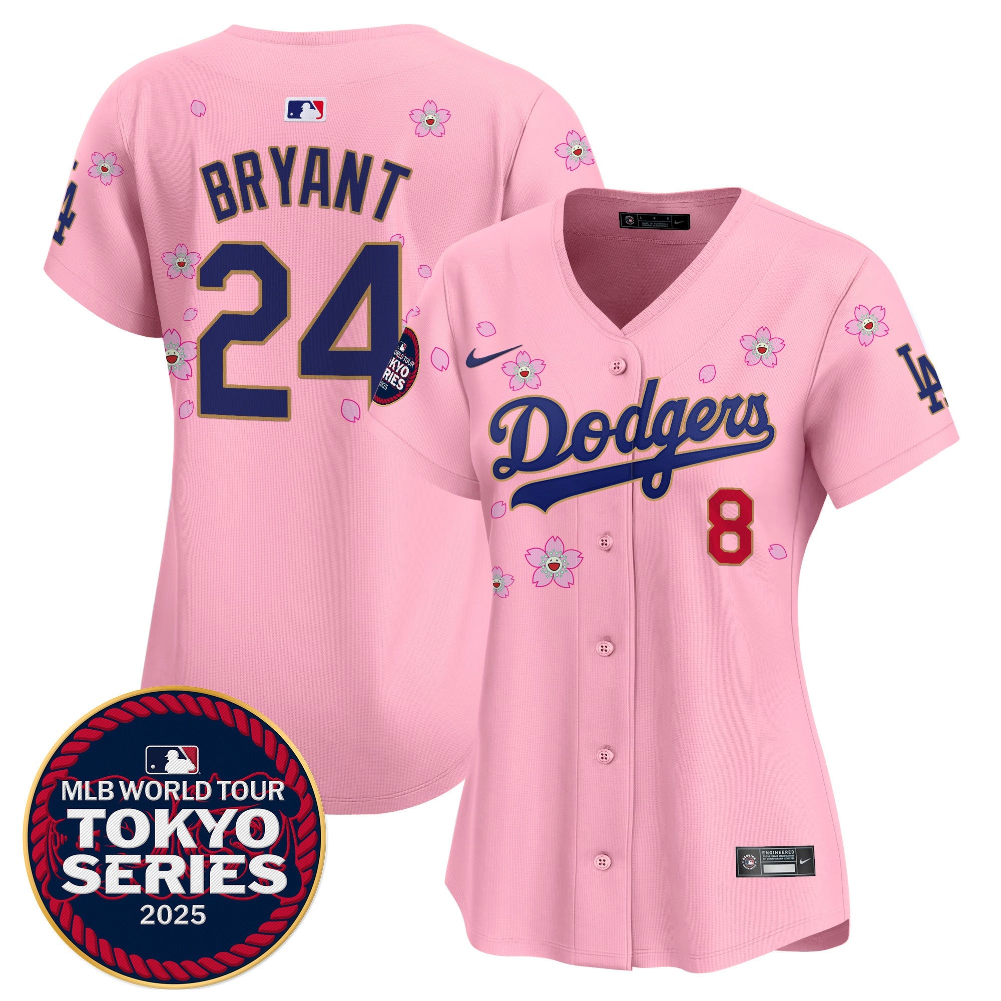 Women’s Tokyo Series 2025 Gold Trim Vapor Premier Limited Jersey – Stitched