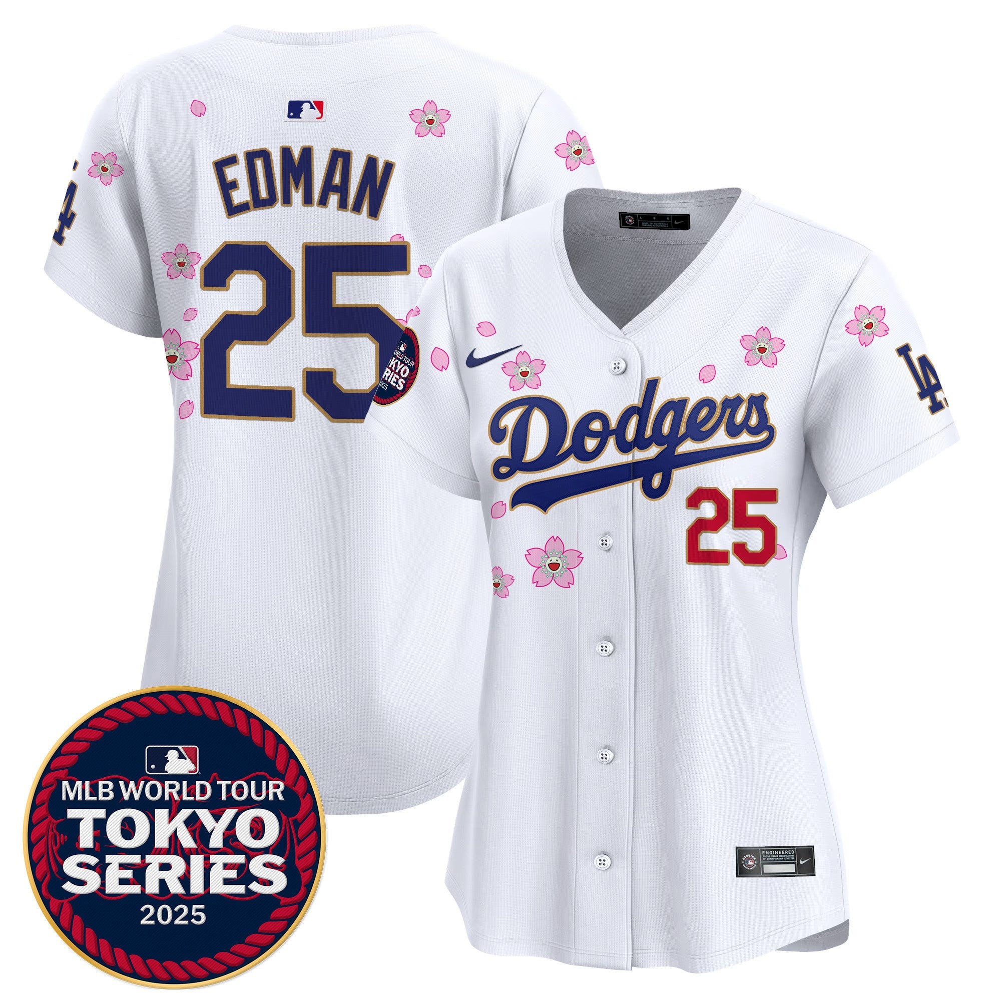 Women’s Tokyo Series 2025 Gold Trim Vapor Premier Limited Jersey V2 – Stitched