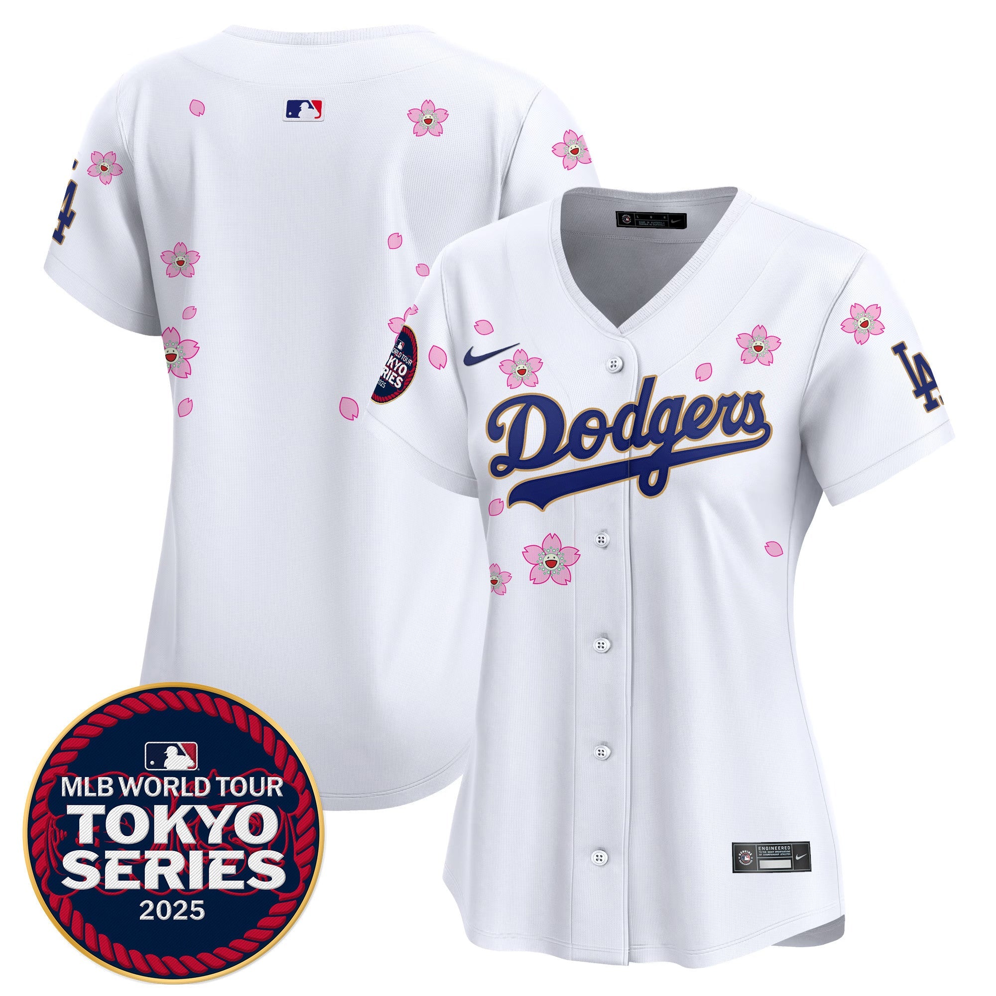 Women’s Tokyo Series 2025 Gold Trim Vapor Premier Limited Jersey V2 – Stitched