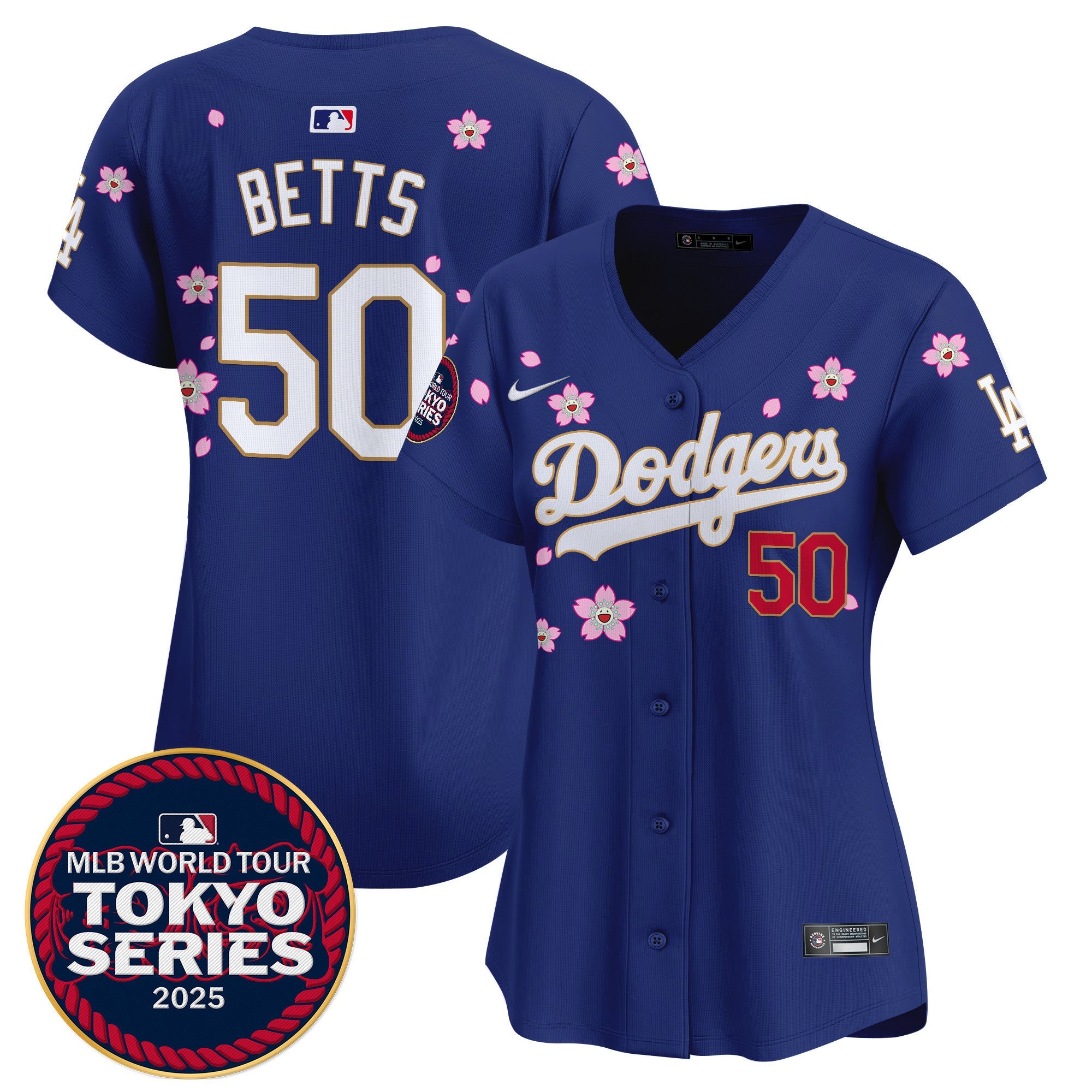Women’s Tokyo Series 2025 Gold Trim Vapor Premier Limited Jersey V2 – Stitched