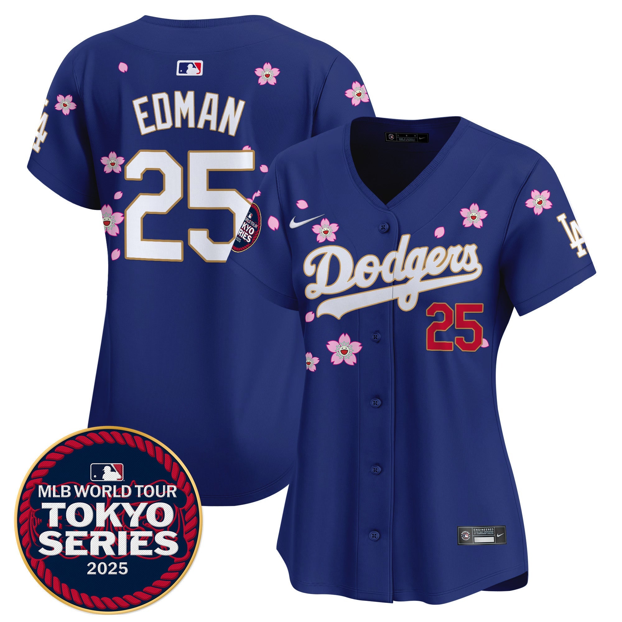Women’s Tokyo Series 2025 Gold Trim Vapor Premier Limited Jersey V2 – Stitched