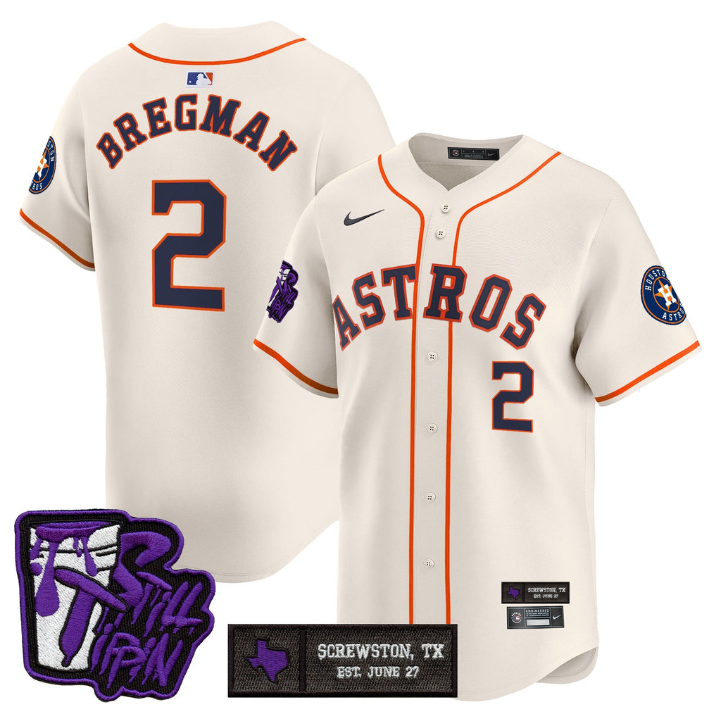 Men’s Houston DJ Screw Still Tippin Purple Patch Vapor Premier Limited Jersey