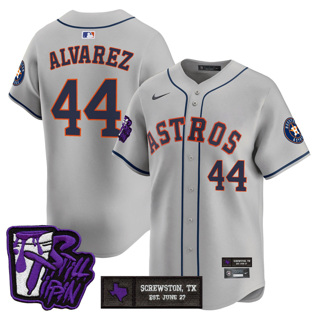 Men’s Houston DJ Screw Still Tippin Purple Patch Vapor Premier Limited Jersey