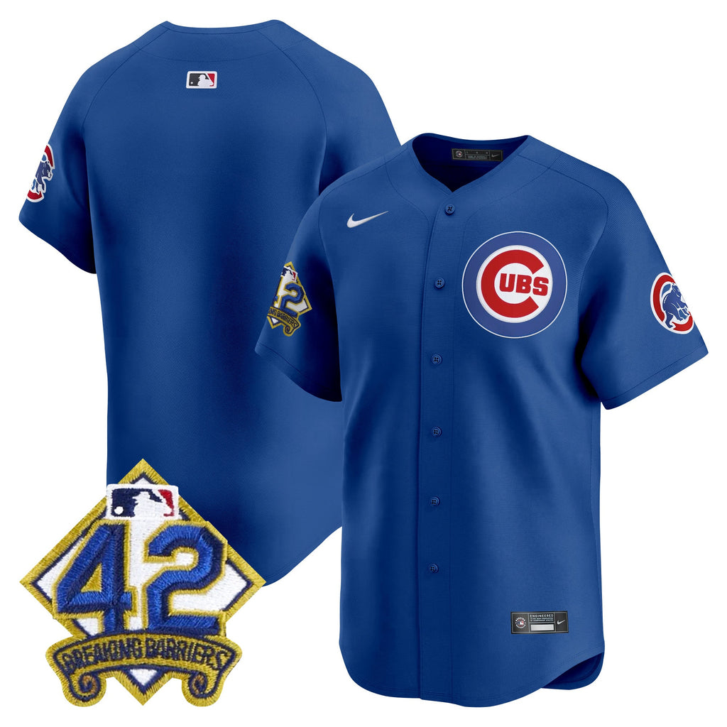 Men’s Chicago 2025 Jackie Robinson Patch Vapor Premier Limited Jersey