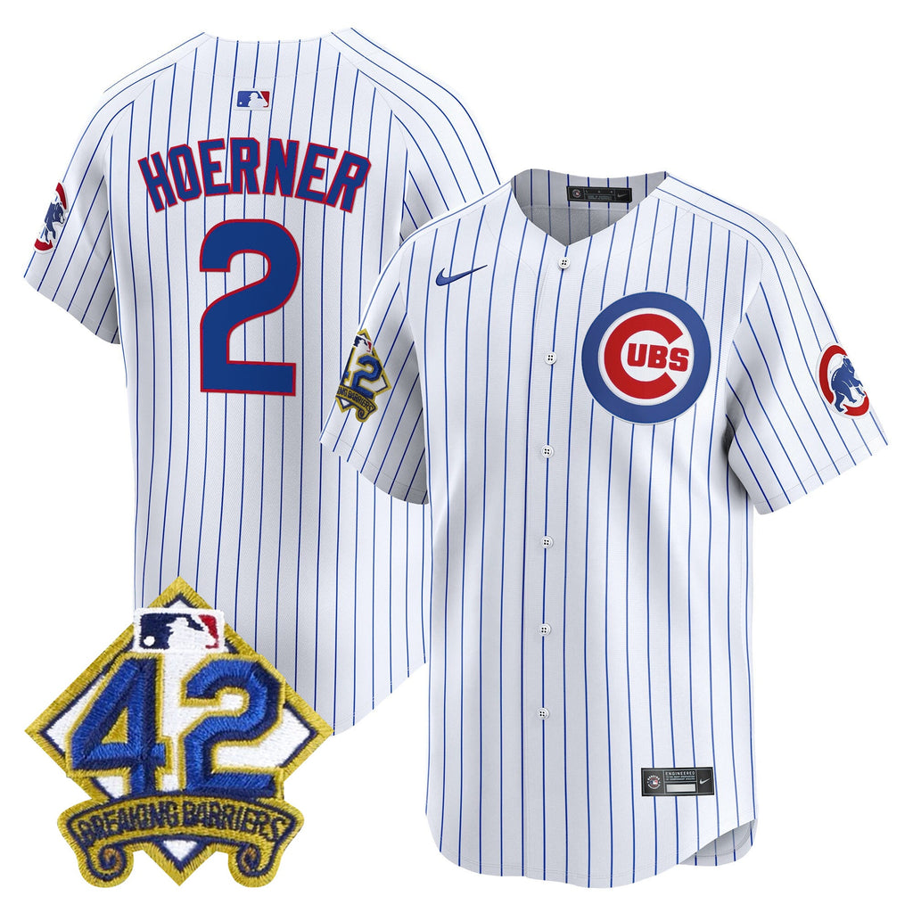 Men’s Chicago 2025 Jackie Robinson Patch Vapor Premier Limited Jersey