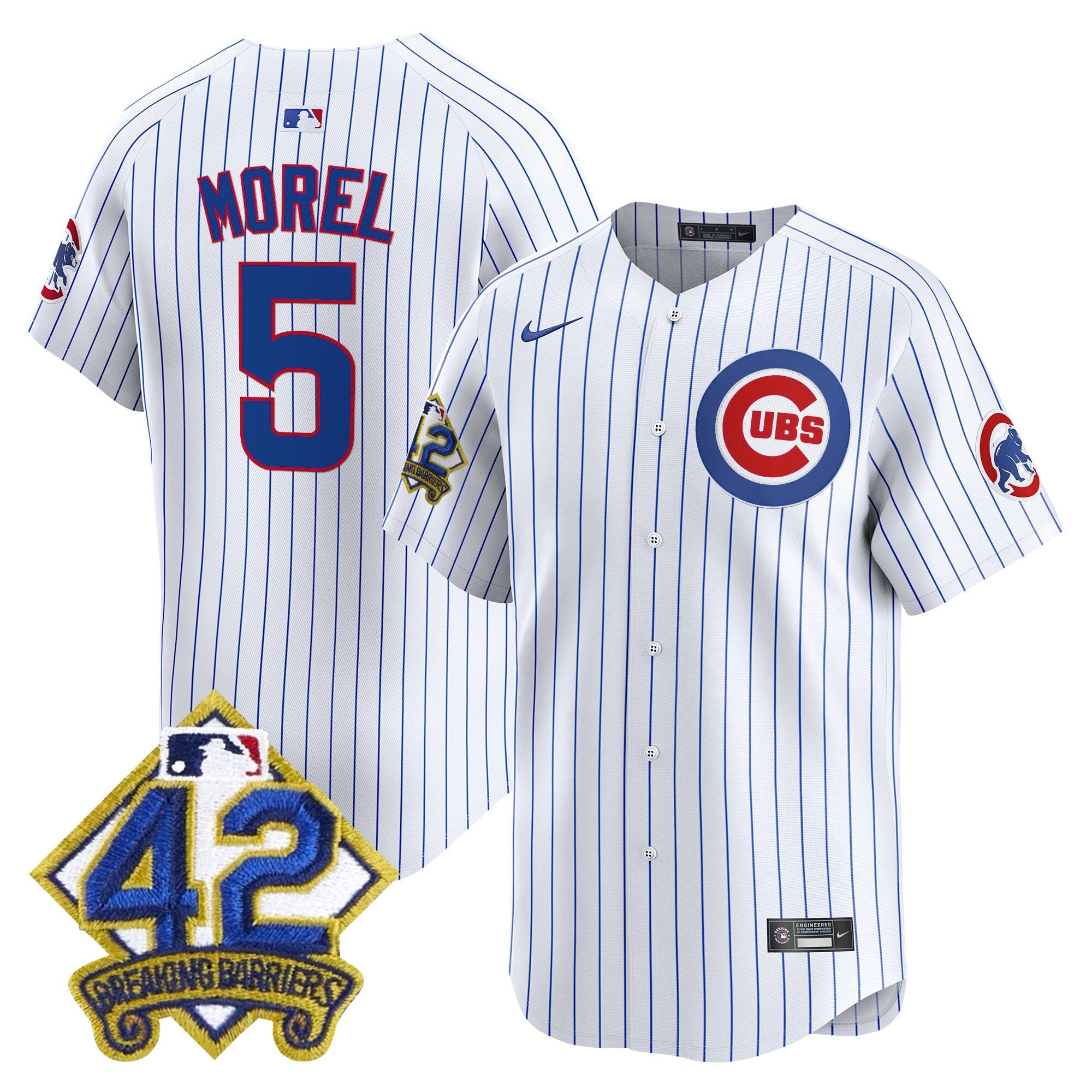 Men’s Chicago 2025 Jackie Robinson Patch Vapor Premier Limited Jersey